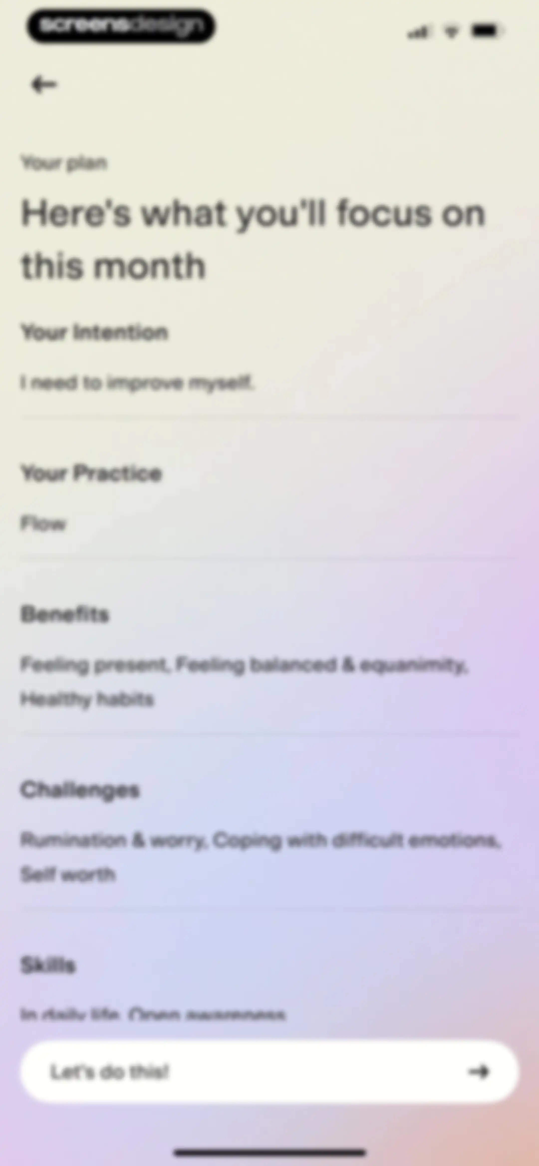 Happier Meditation screen 30