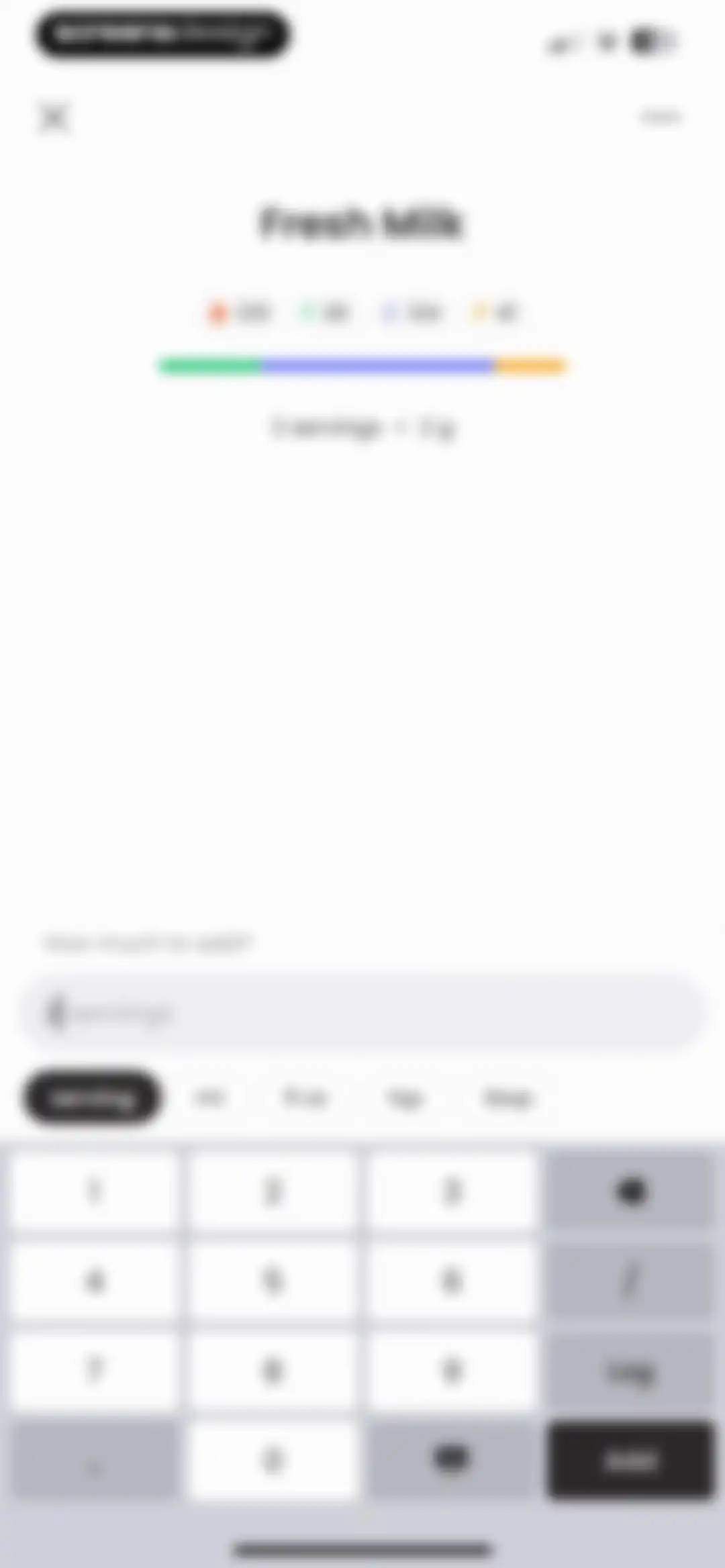 Calorie Counter by Numify screen 123