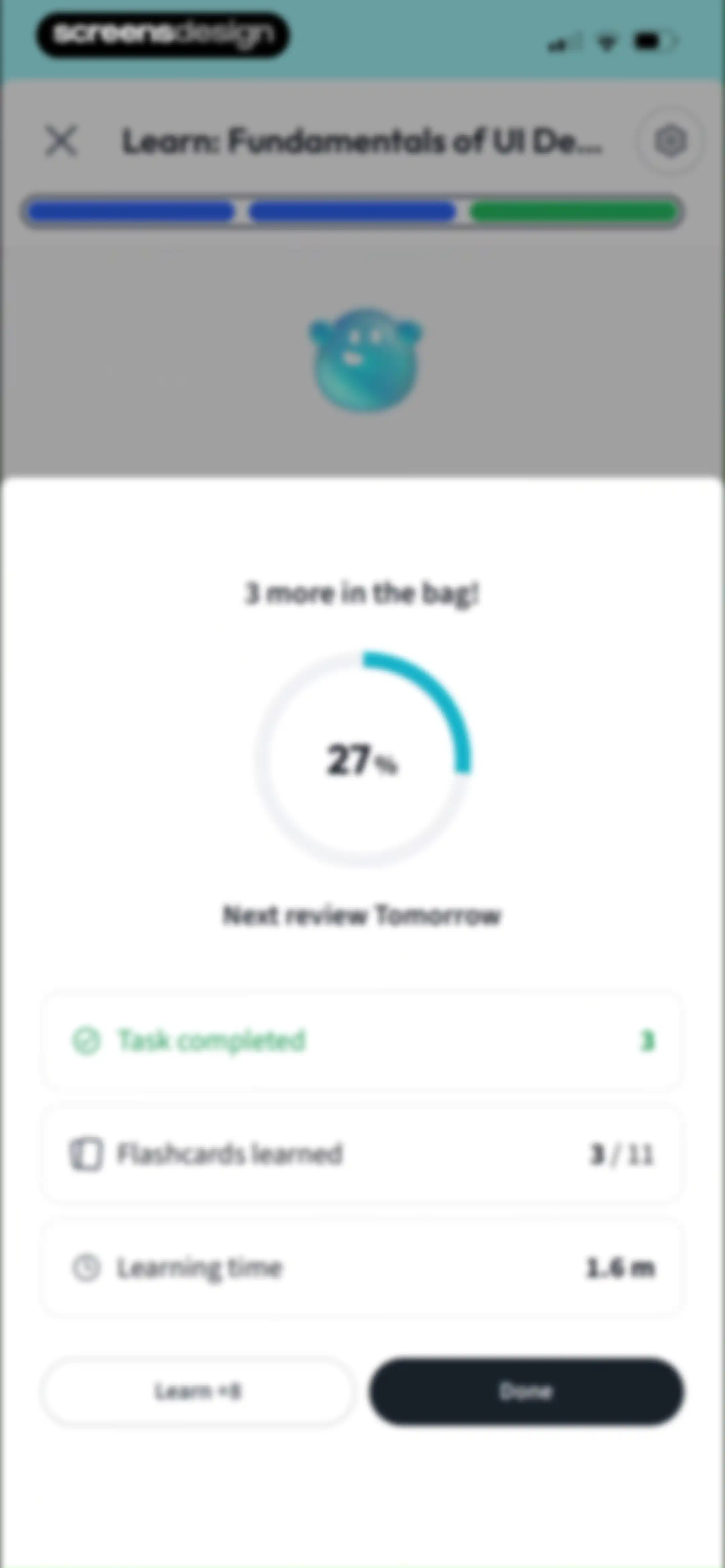 Vaia: AI Flashcards. Study App screen 95