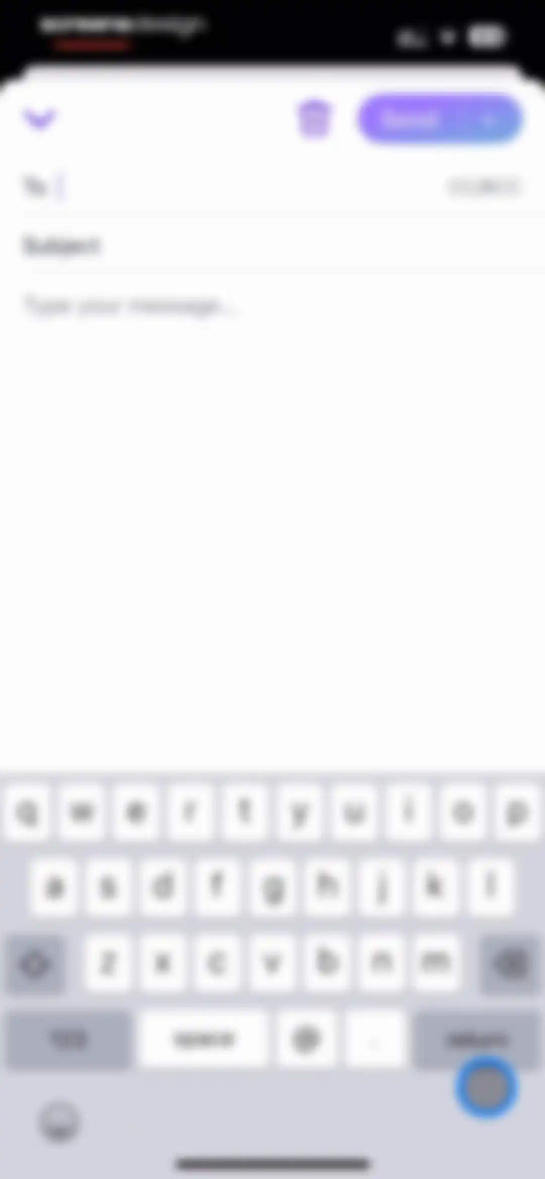 HEY Email screen 104