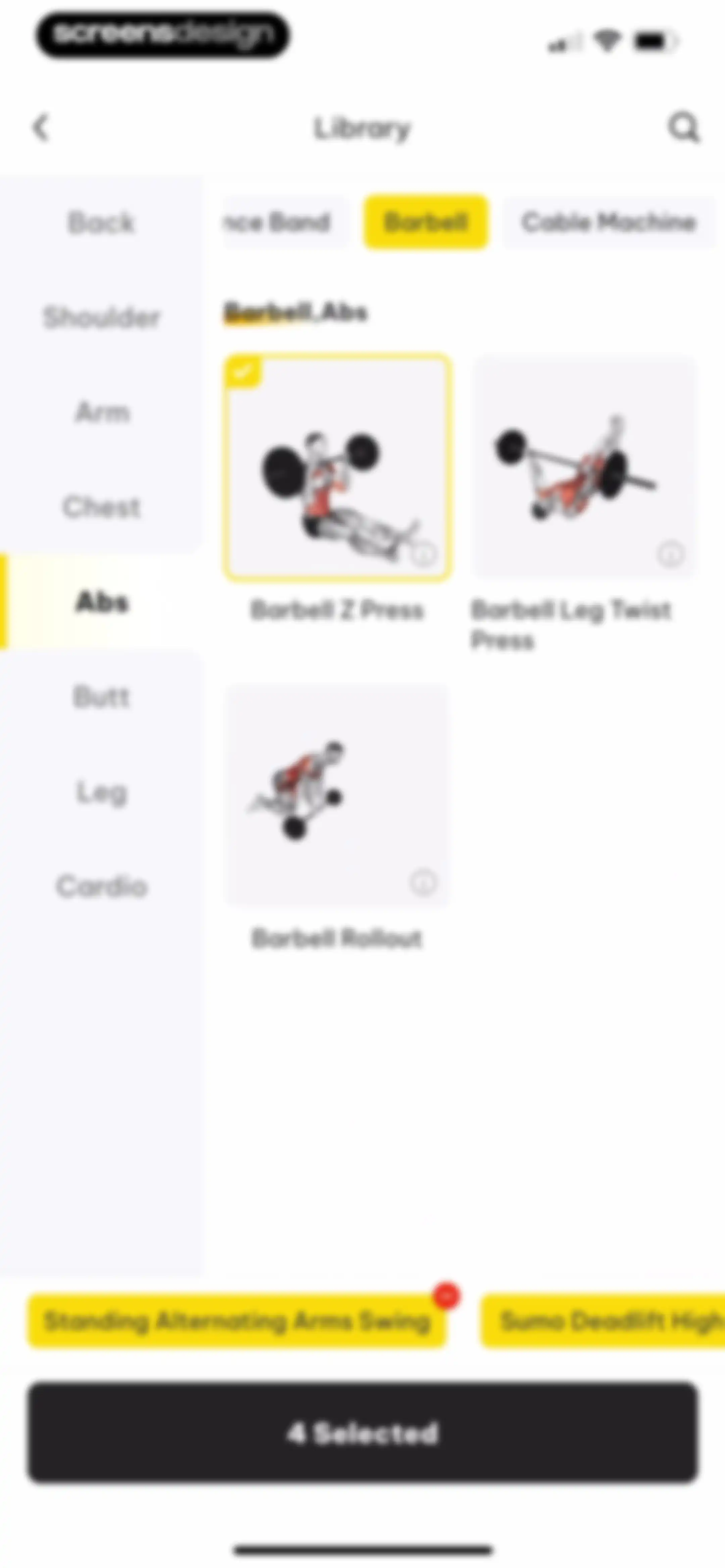 Muscle Monster Workout Planner screen 73