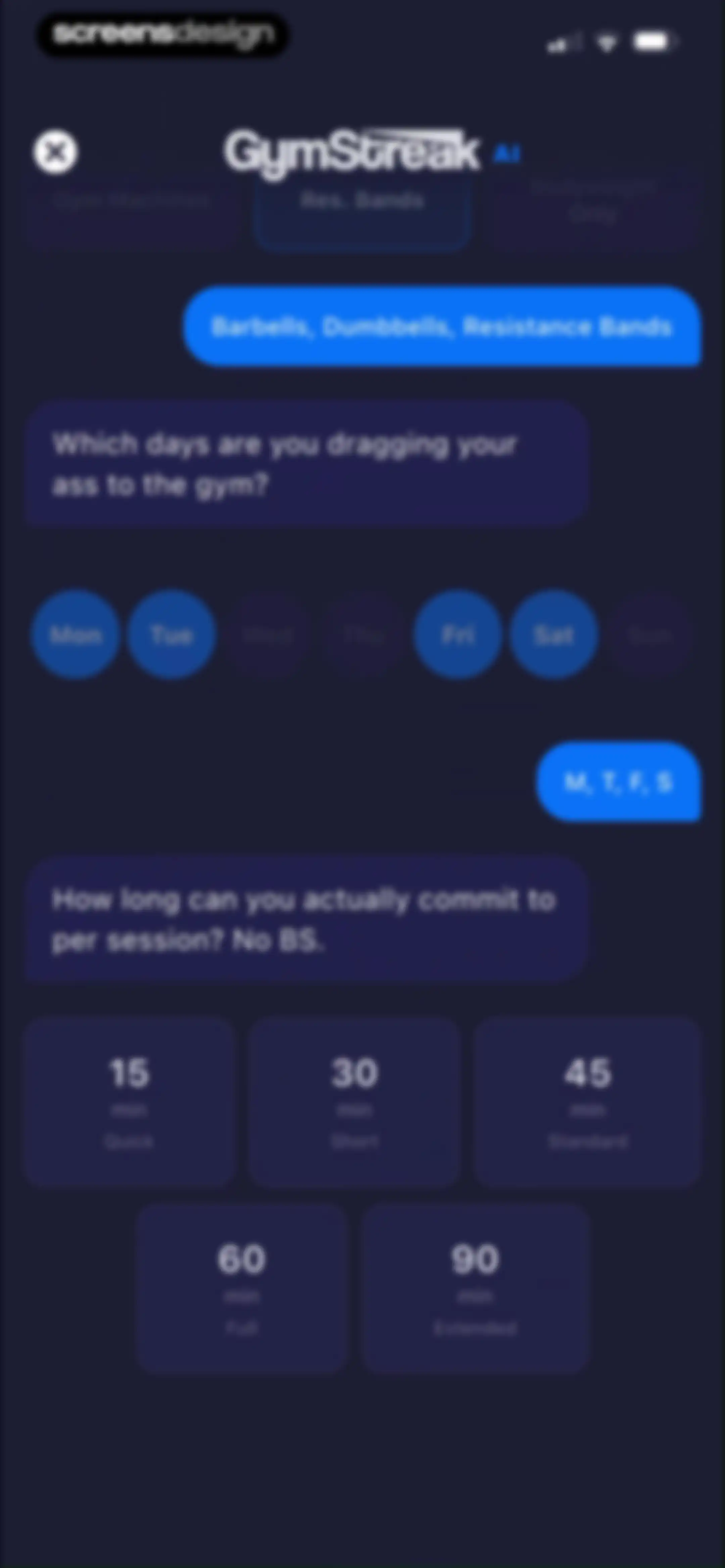 GymStreak: AI Personal Trainer screen 25