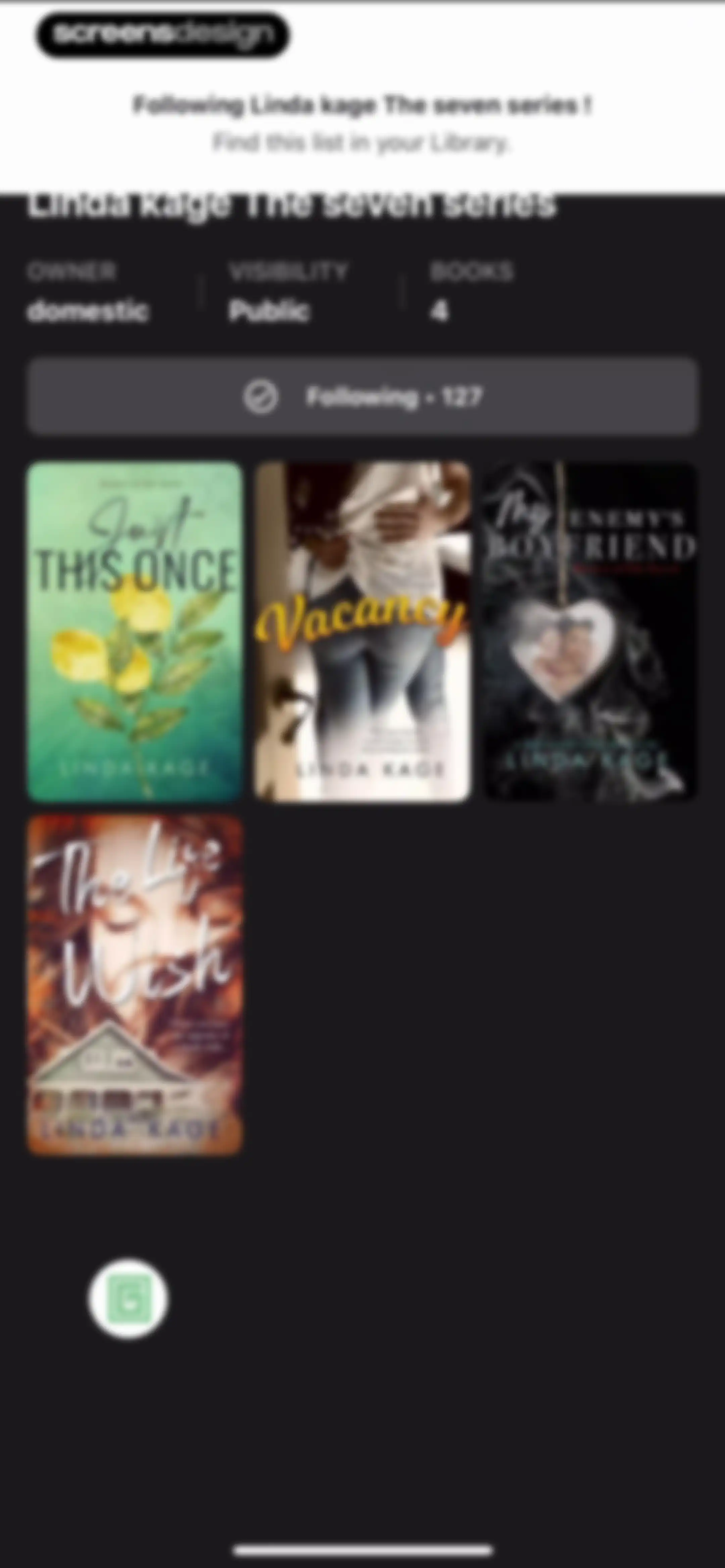 Galatea: Books & Audiobooks screen 63