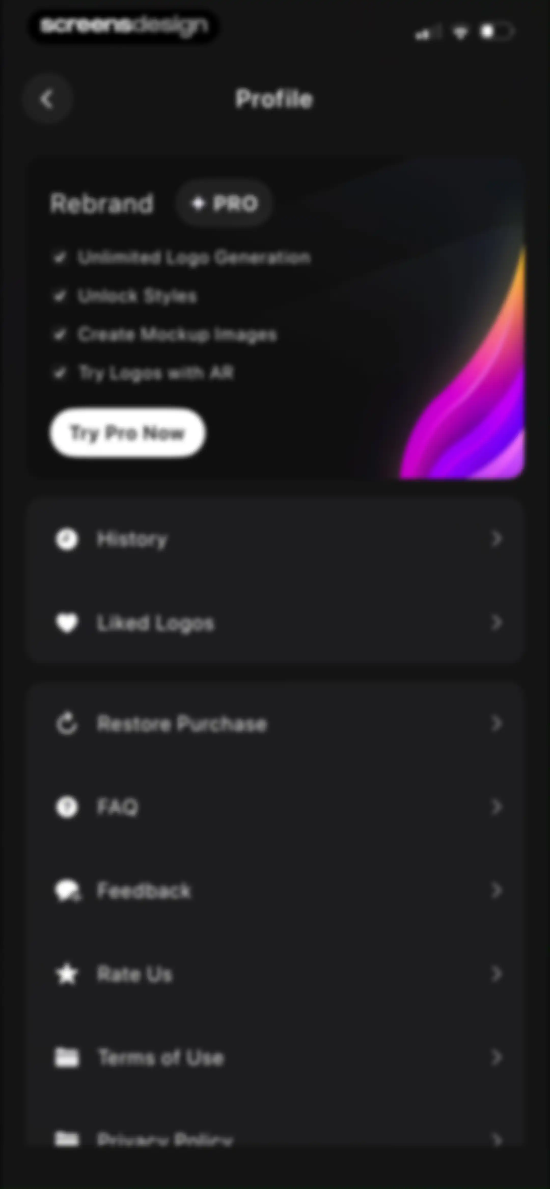 Rebrand - AI Logo Maker screen 15