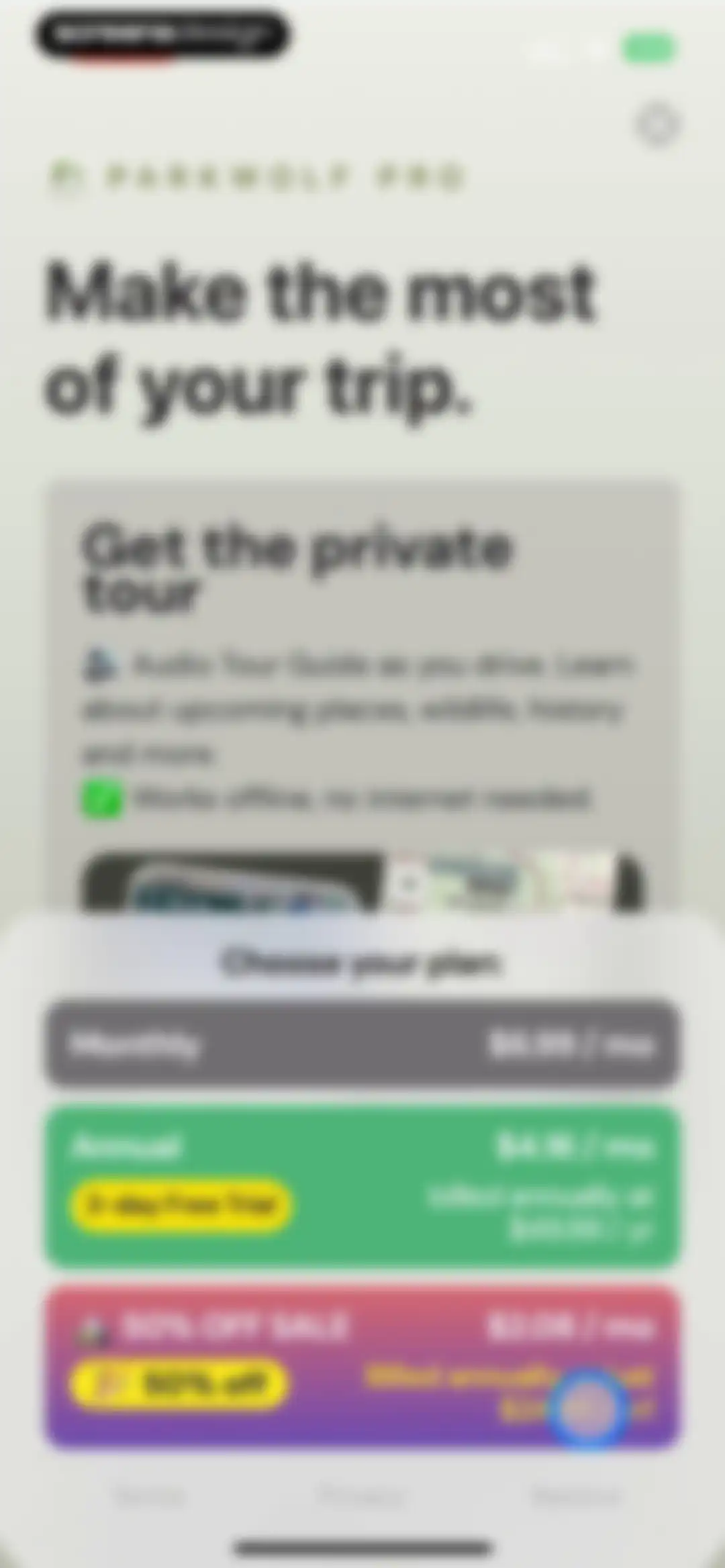 Parkwolf: National Park Guide screen 6