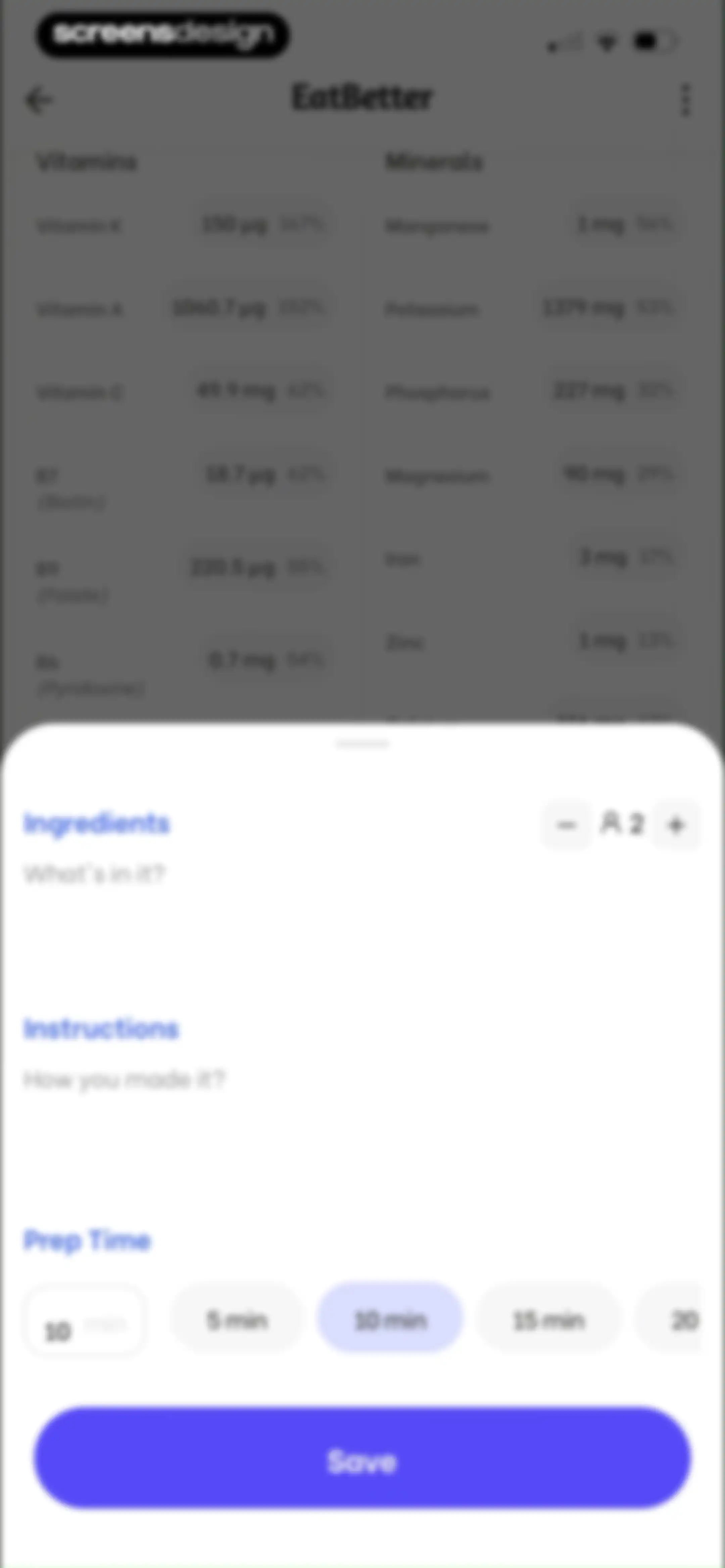EatBetter: AI Food Journal screen 91