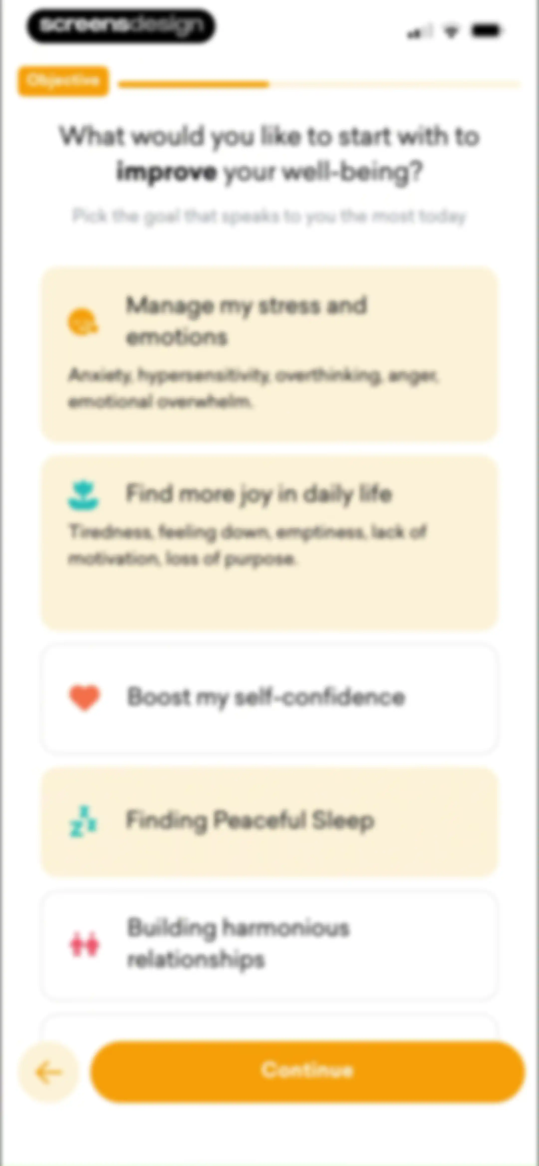 MindDay: Mental Health, Stress screen 17