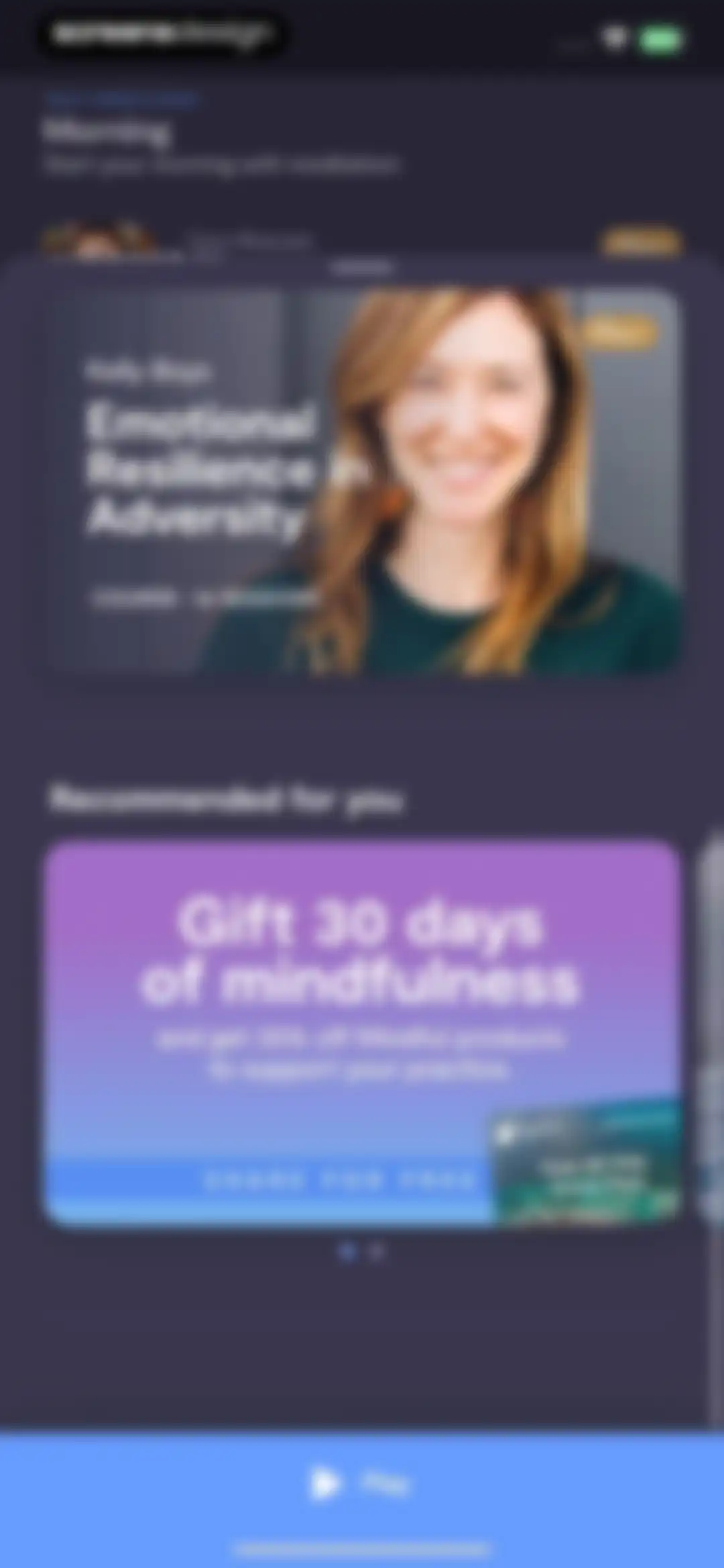 Mindfulness.com Meditation App screen 28