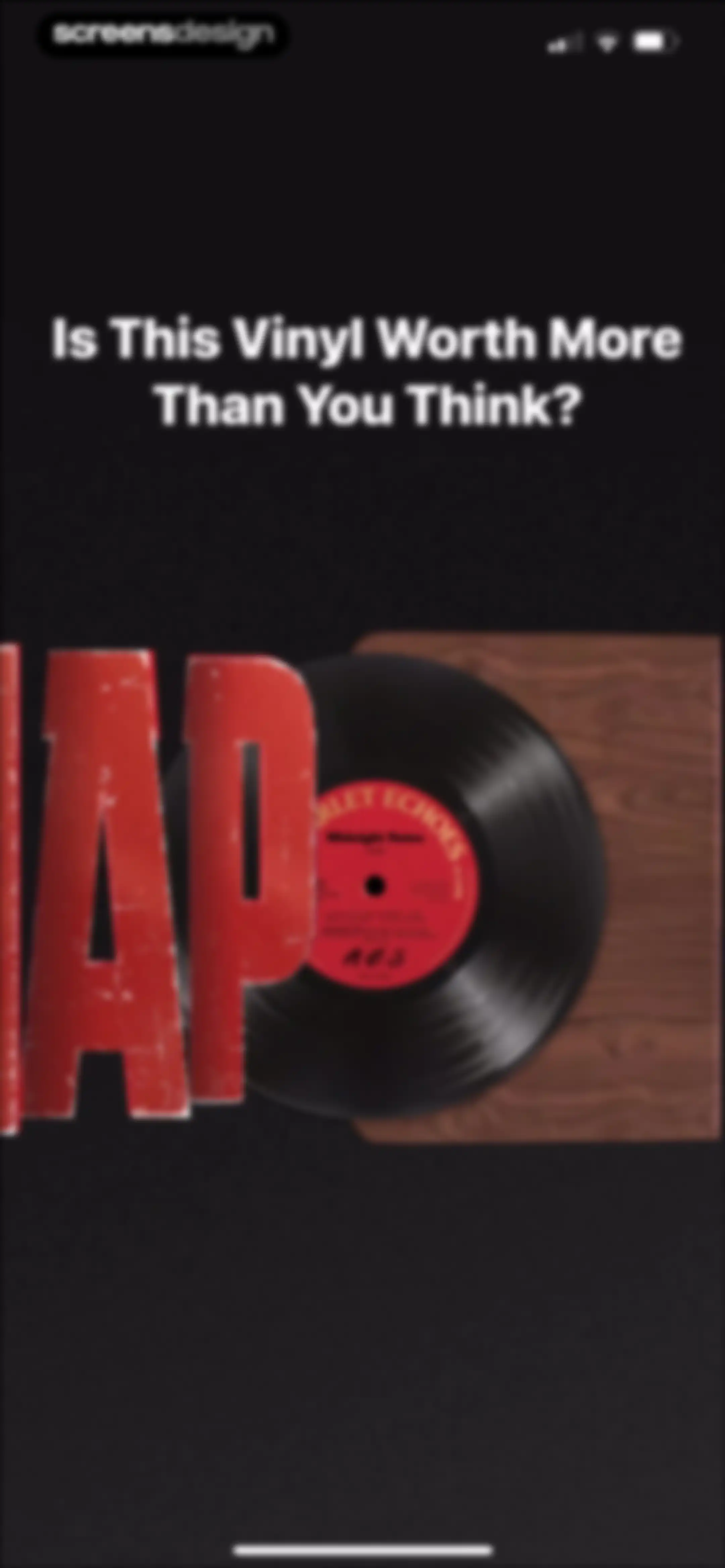 VinylSnap: Scan & Value Record screen 4