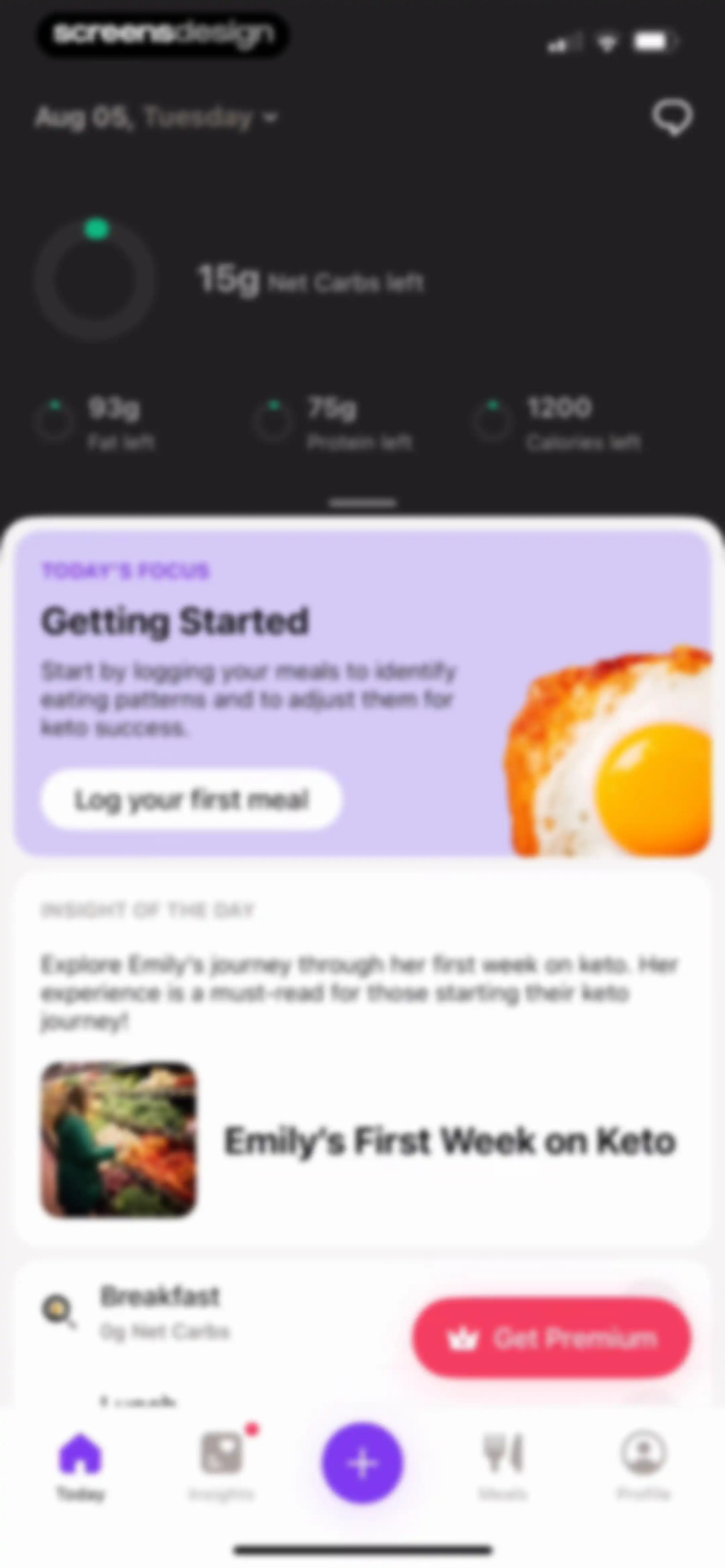 Keto Diet App － Carb Tracker screen 71