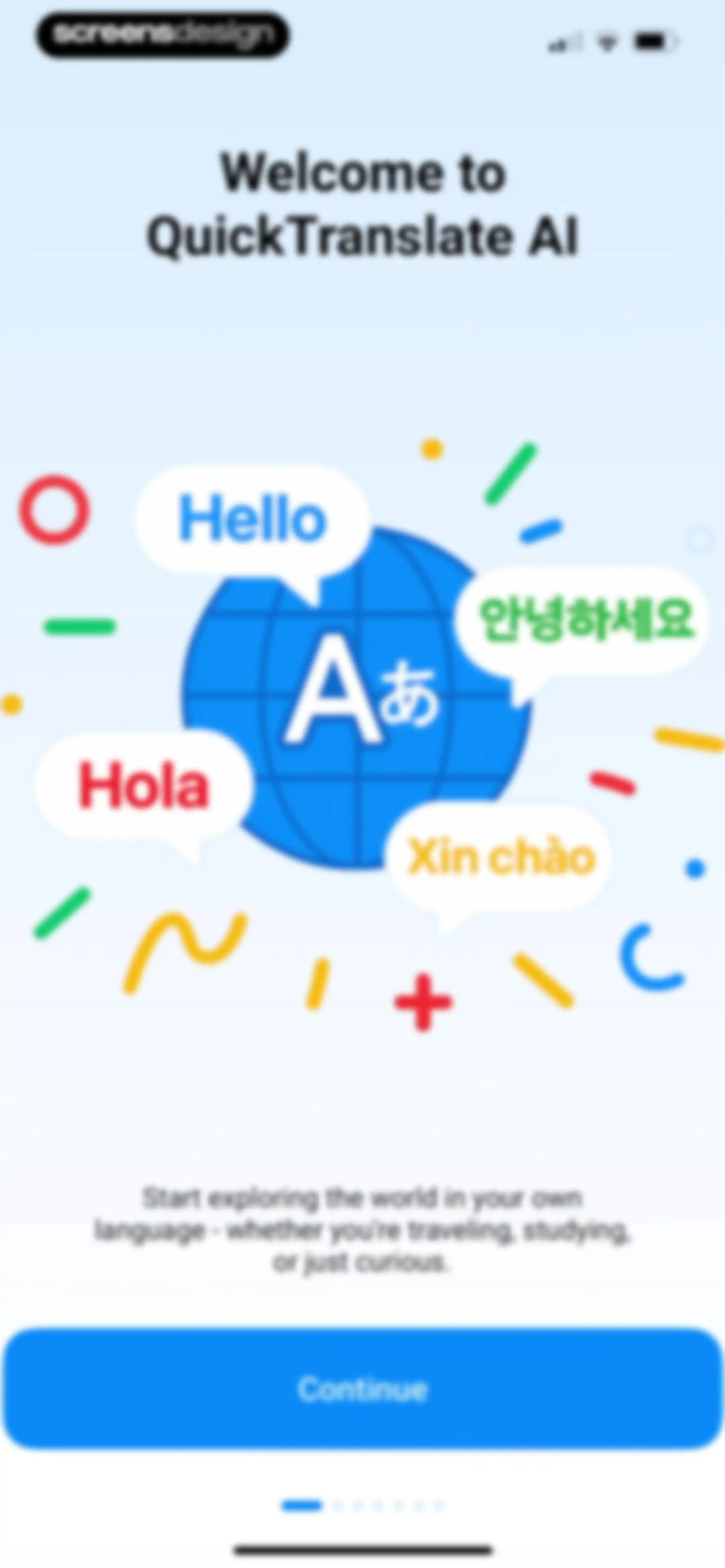 QuickTranslate AI: Text&Voice screen 3