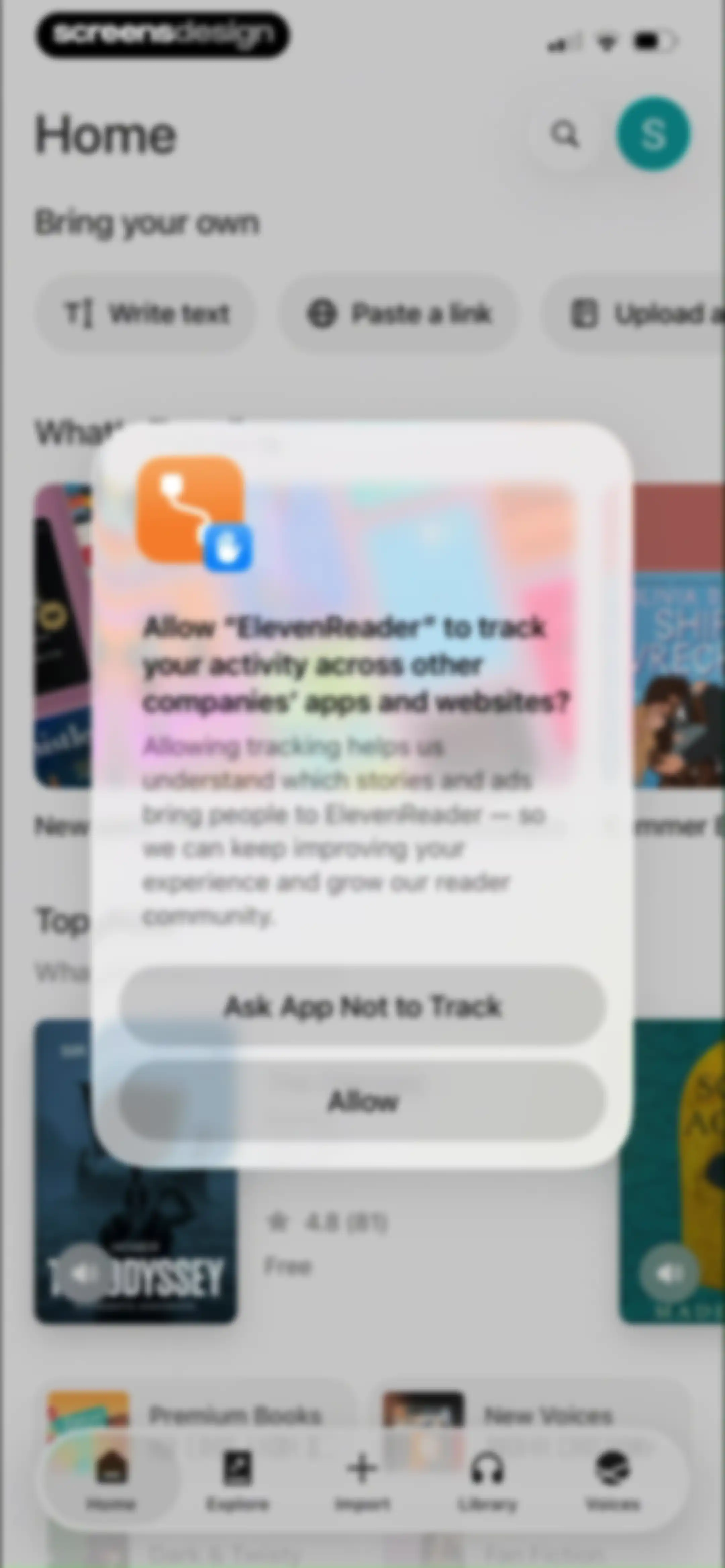 ElevenReader: Read Books Aloud screen 20