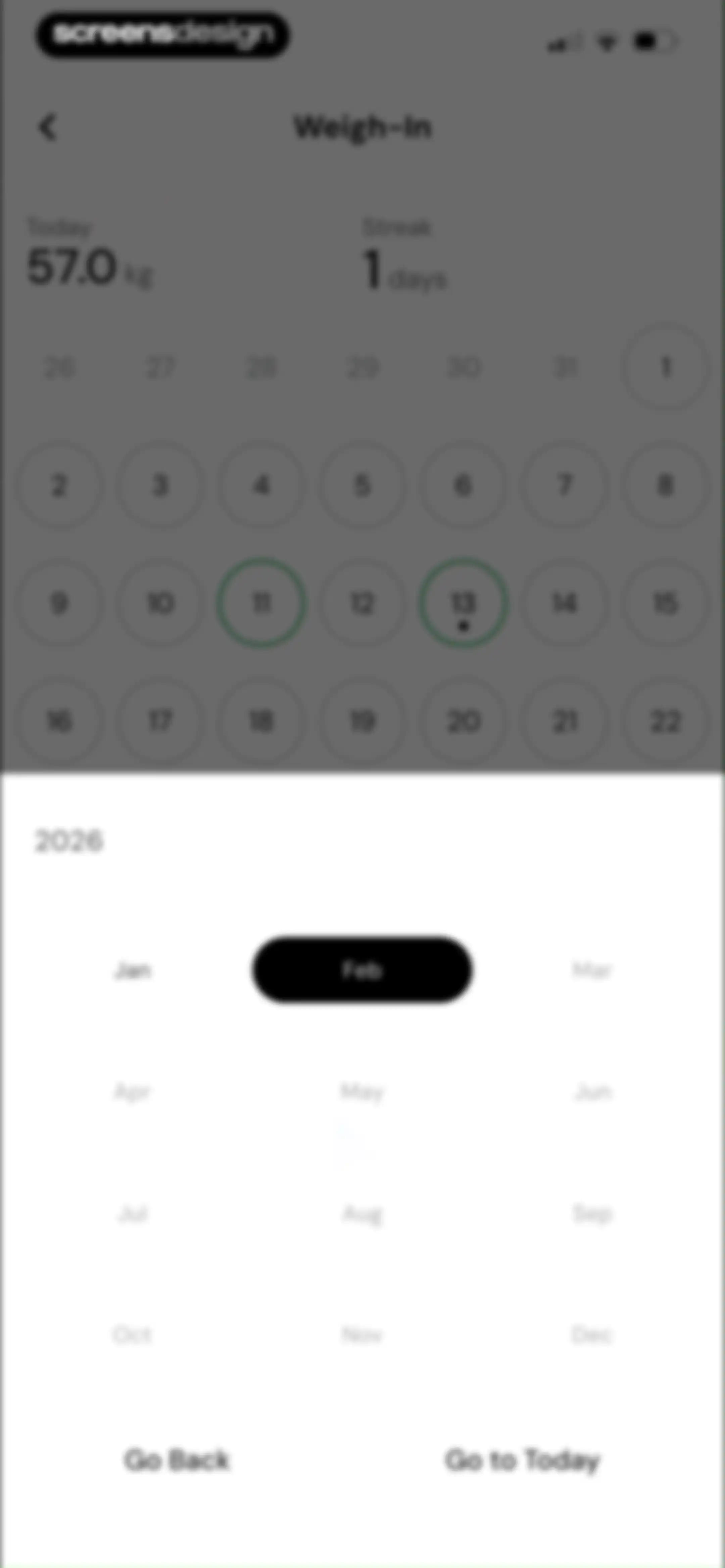 MacroFactor Workouts - Tracker screen 129