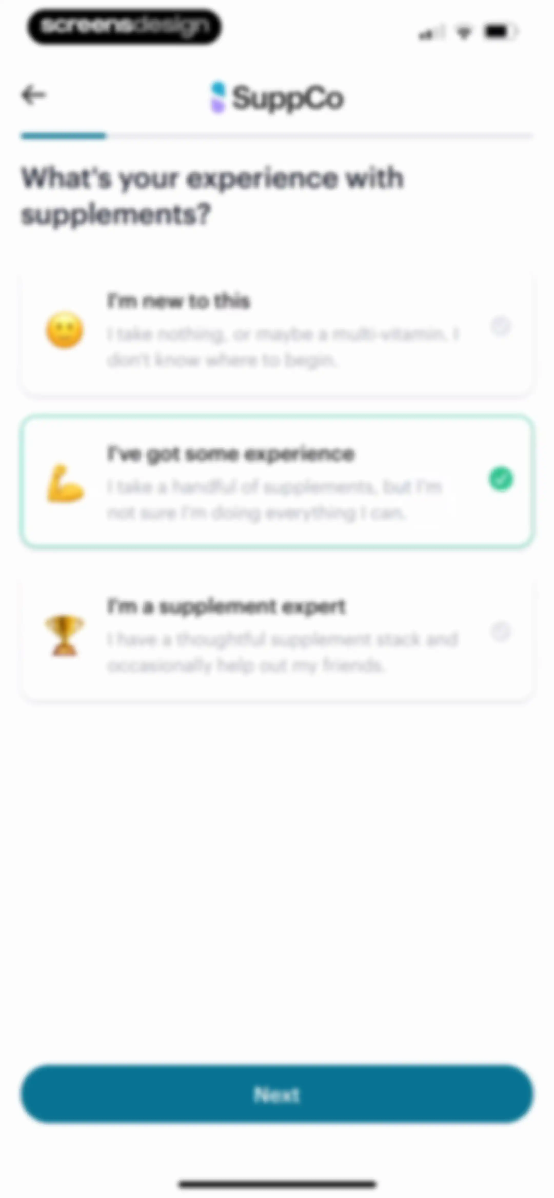 SuppCo: Supplement Scanner screen 16