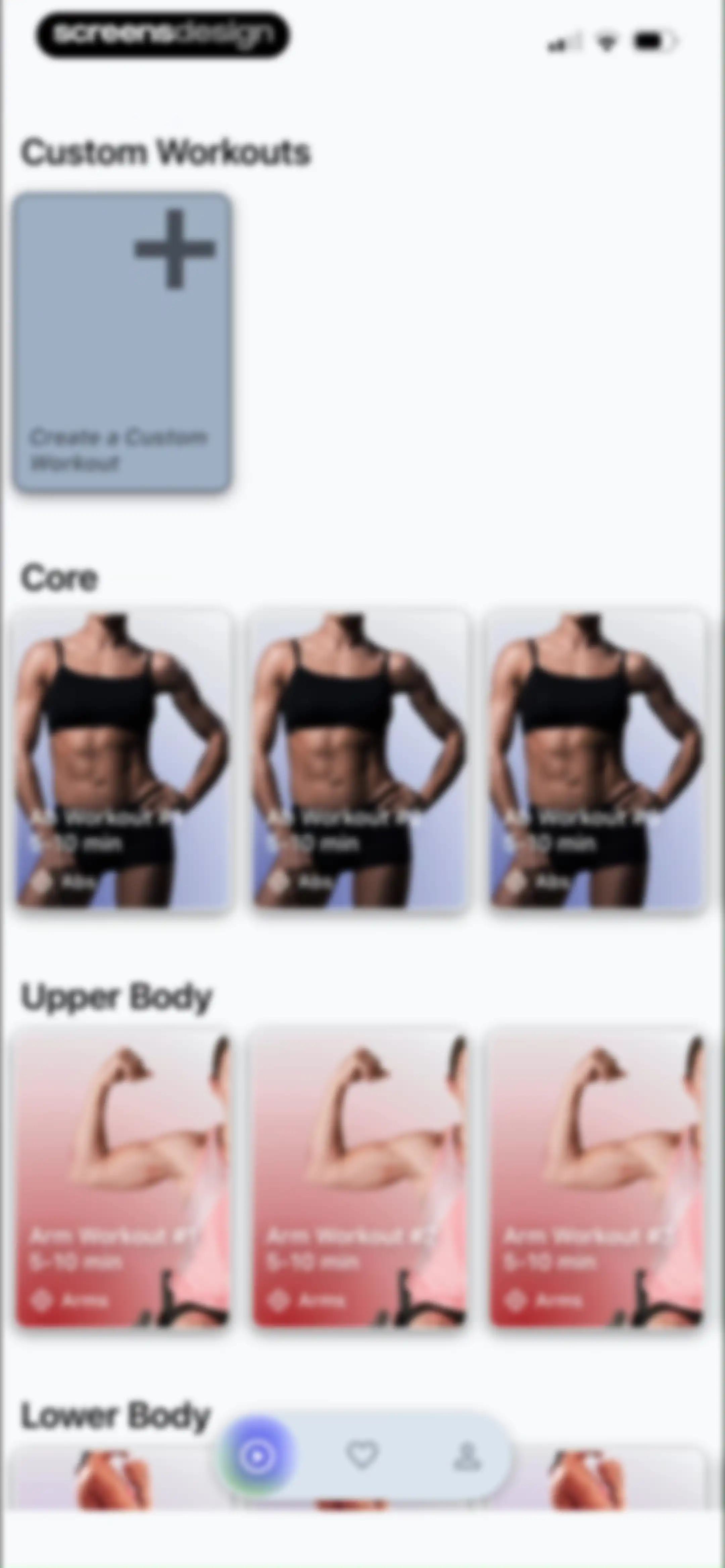 Daily Workouts - Home Fitness screen 31