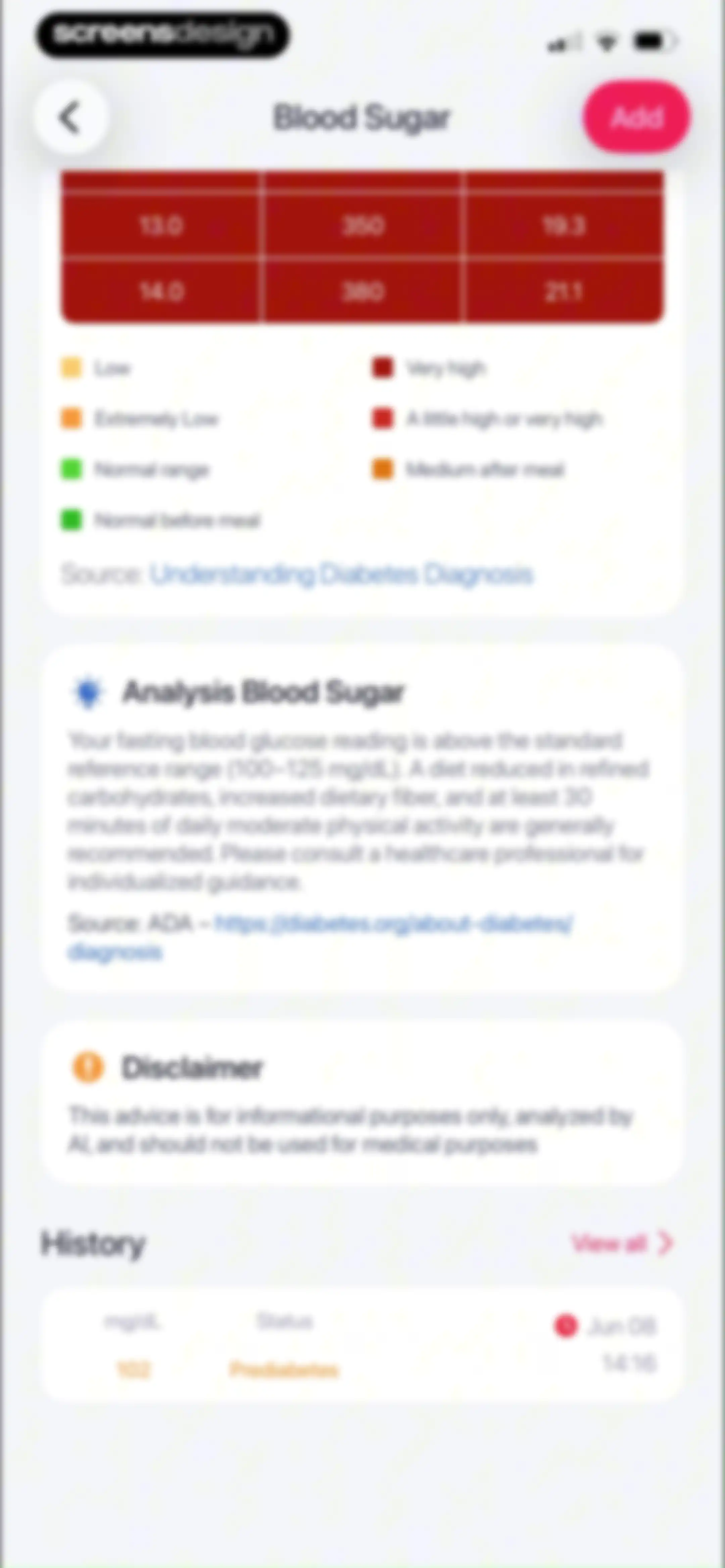 iCardiac: Heart Rate & Health screen 47