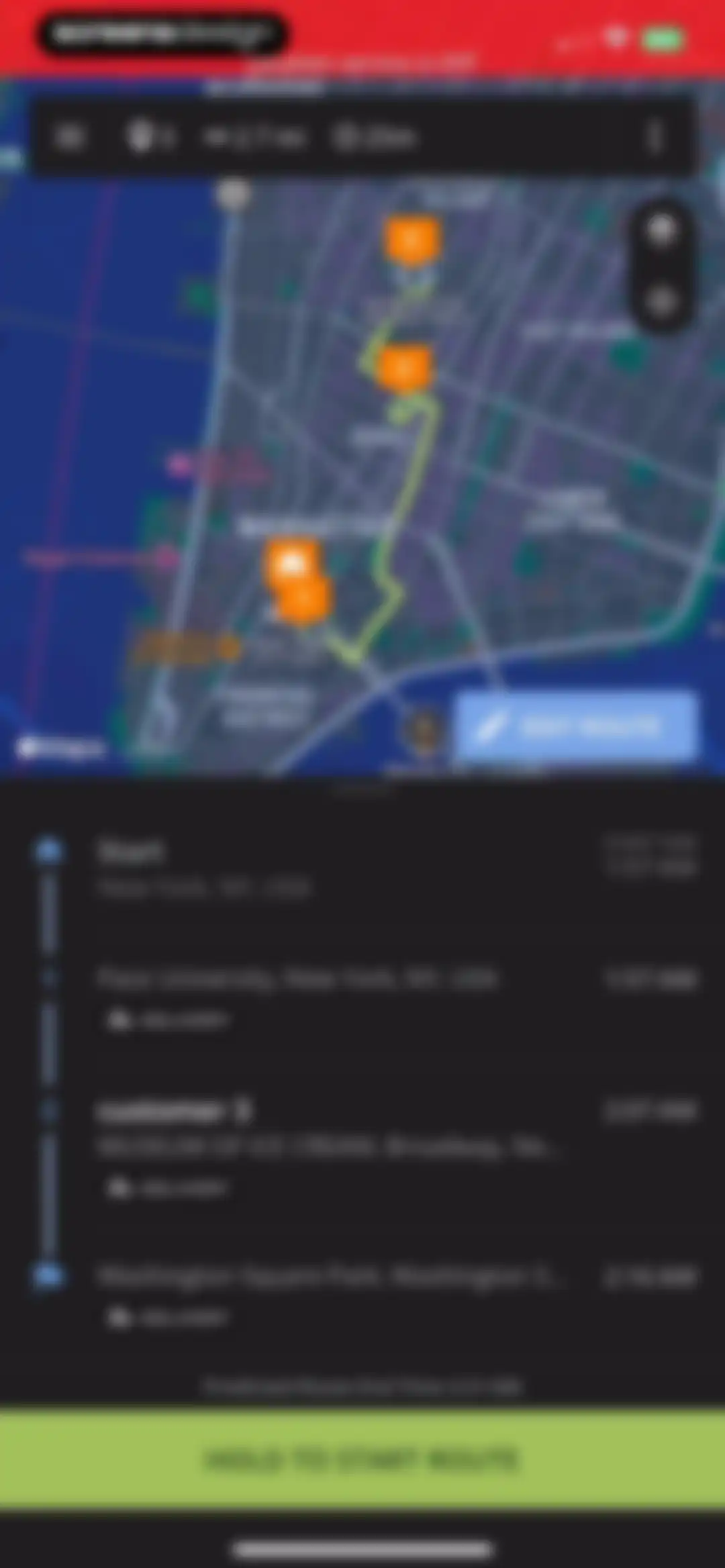 Route4Me Route Planner screen 21