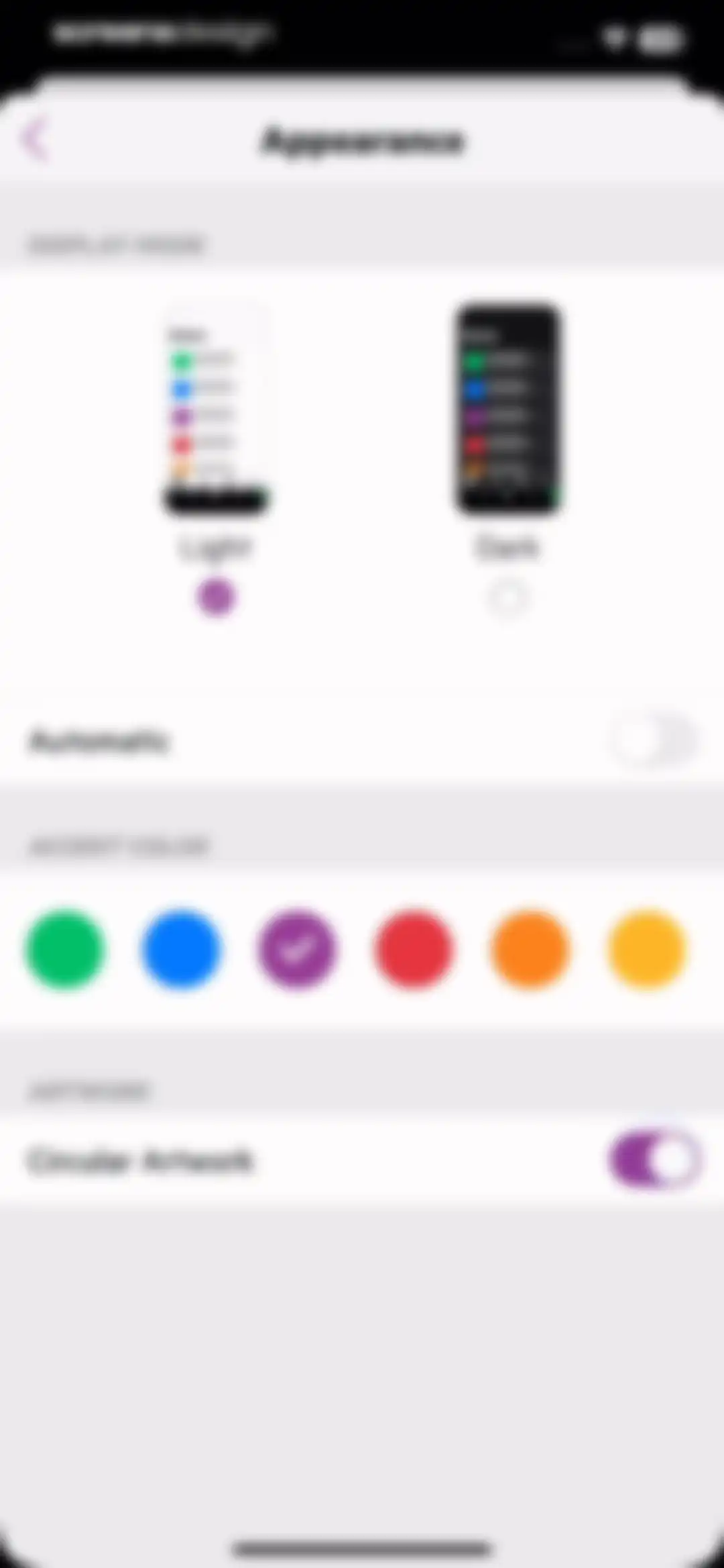 Castro: Podcast App & Player screen 105