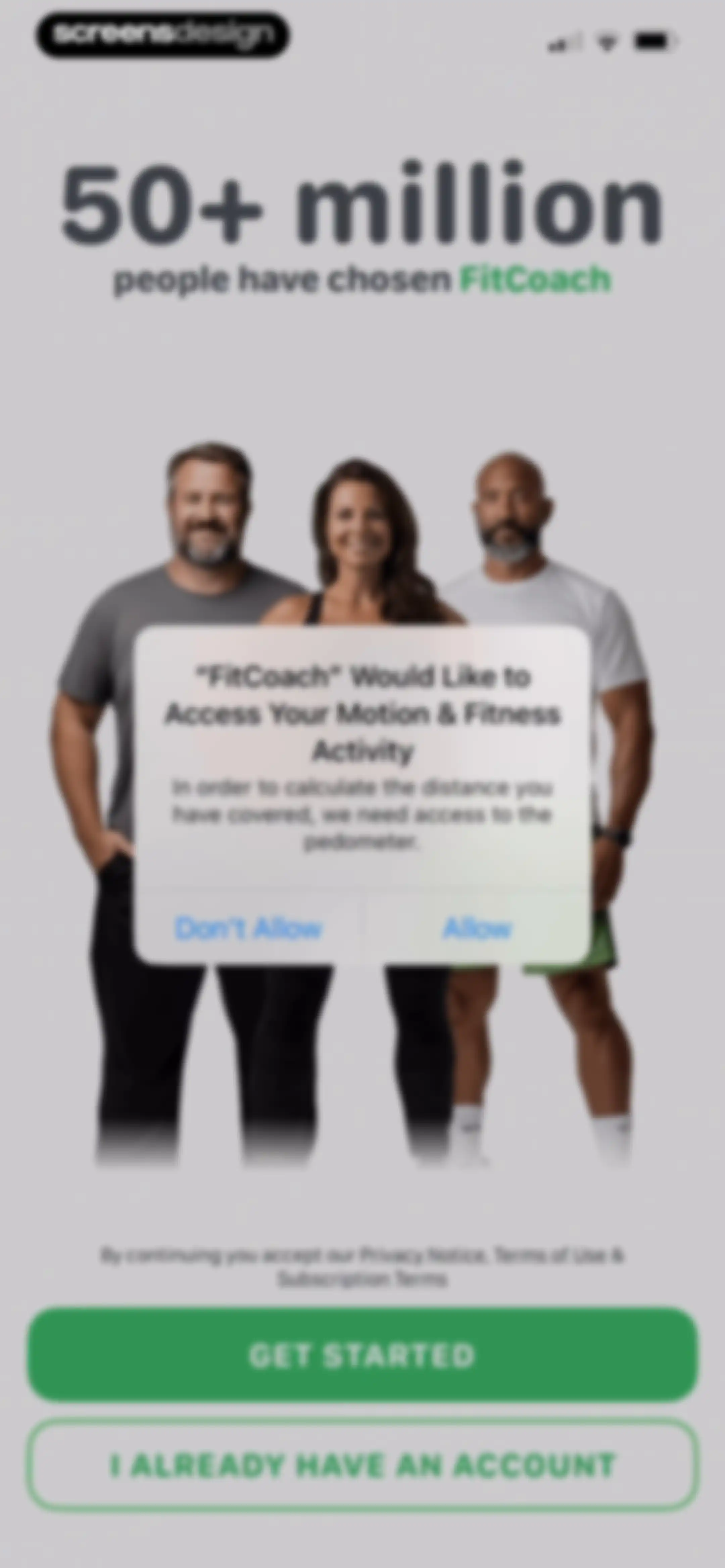 Home Fitness Coach: FitCoach screen 2