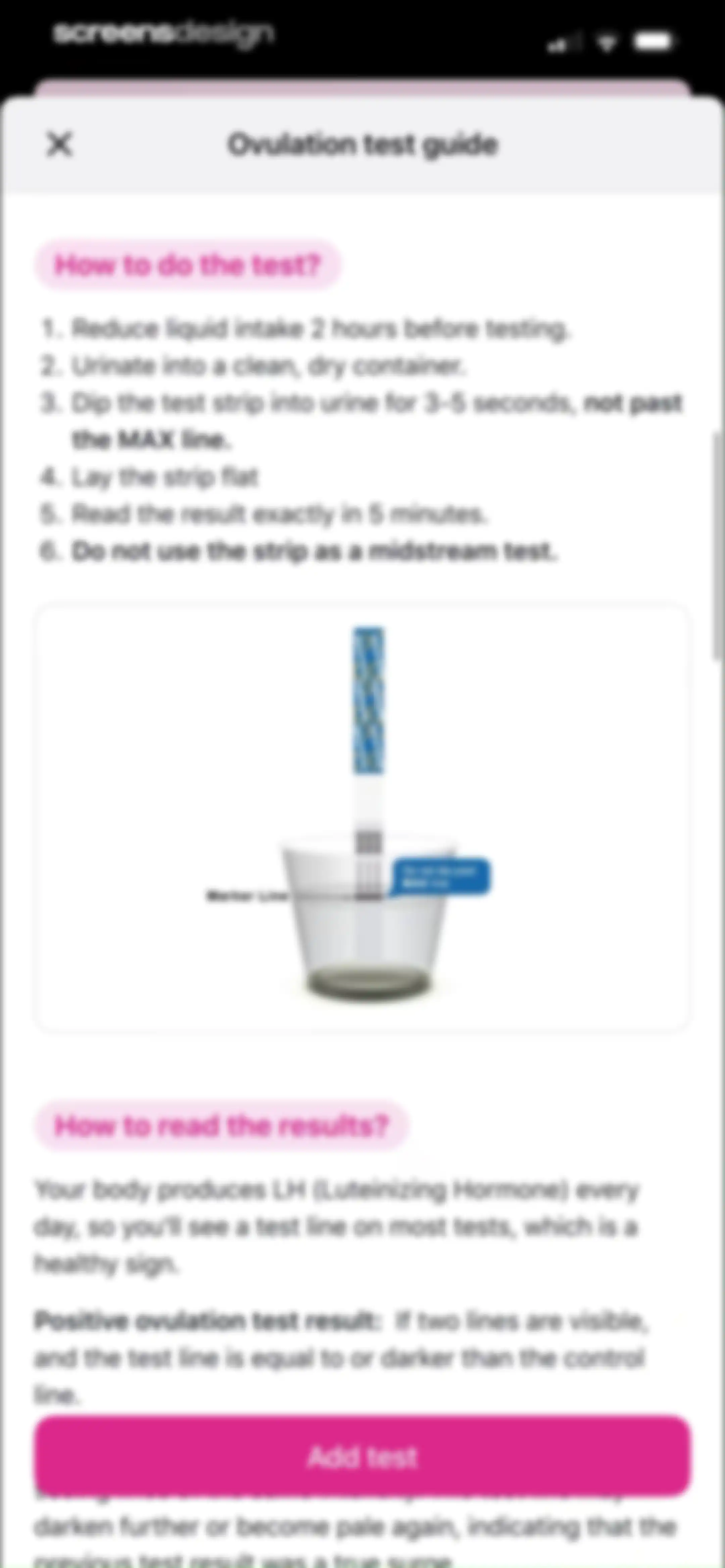 Pregmate Ovulation Tracker screen 48