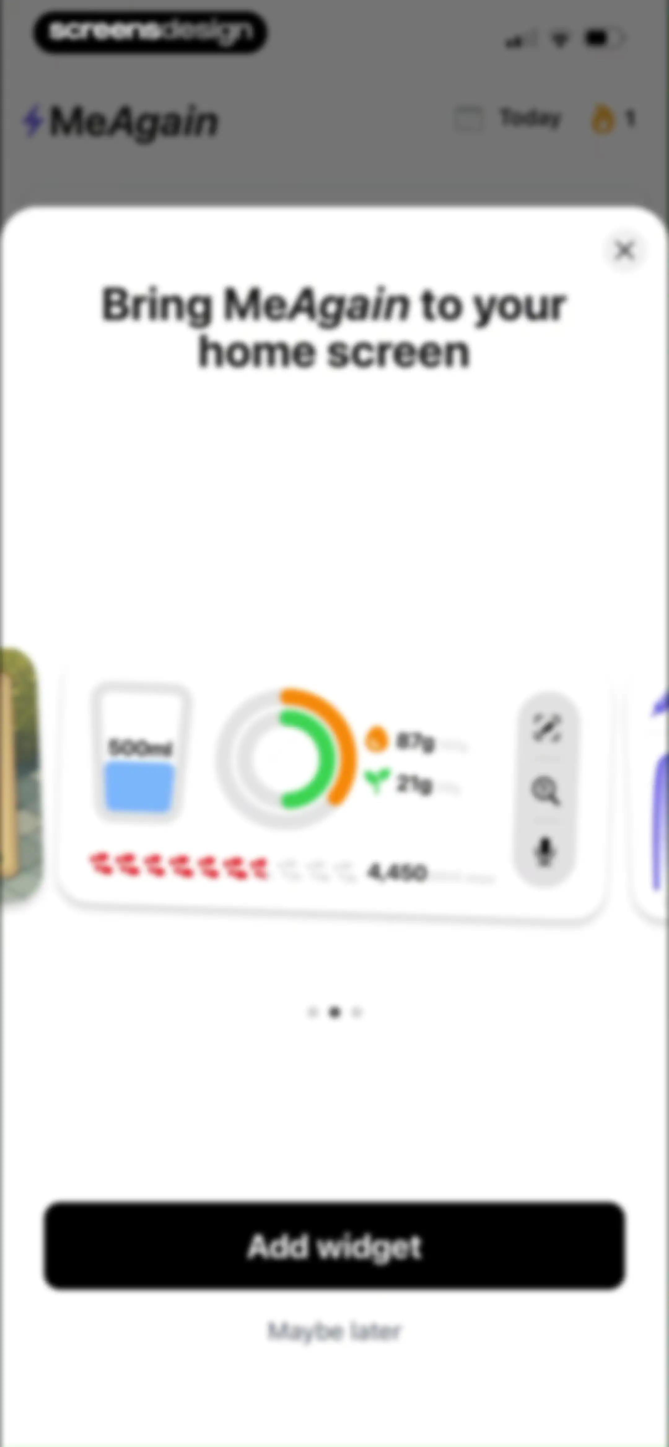 MeAgain: GLP-1 Tracker App screen 40