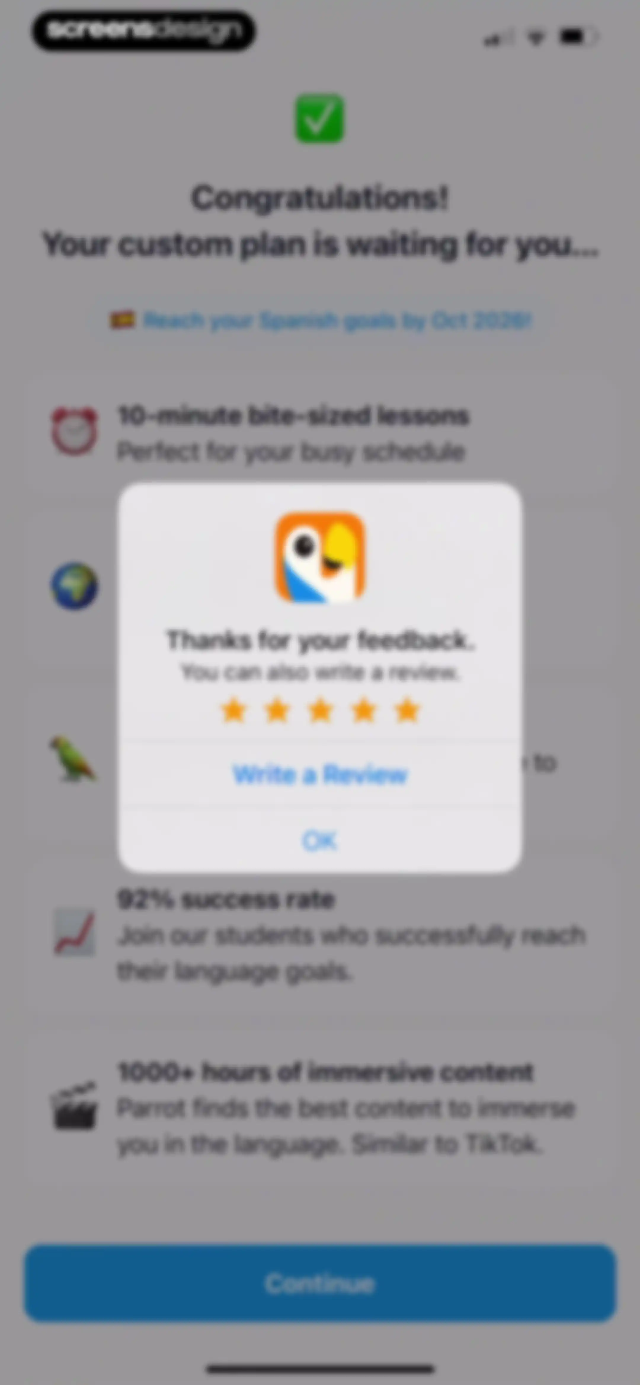Parrot – Learn Spanish screen 19