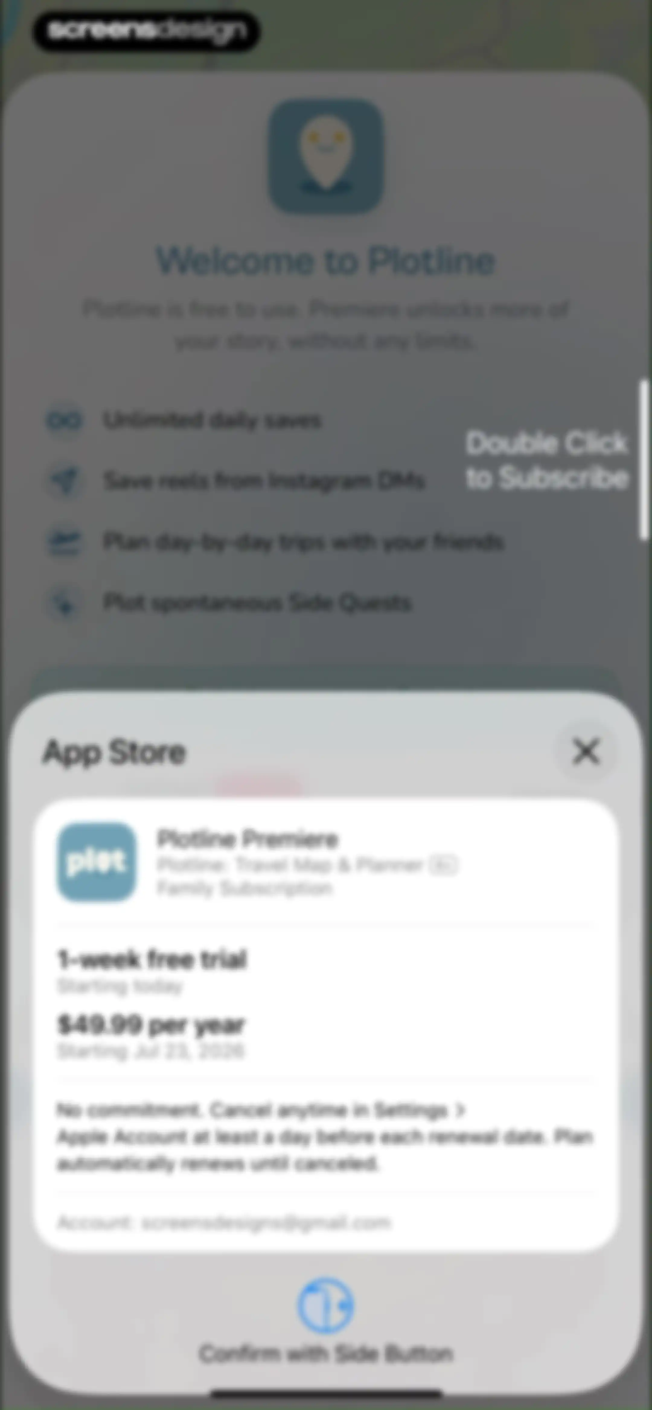 Plotline: Travel Map & Planner screen 25