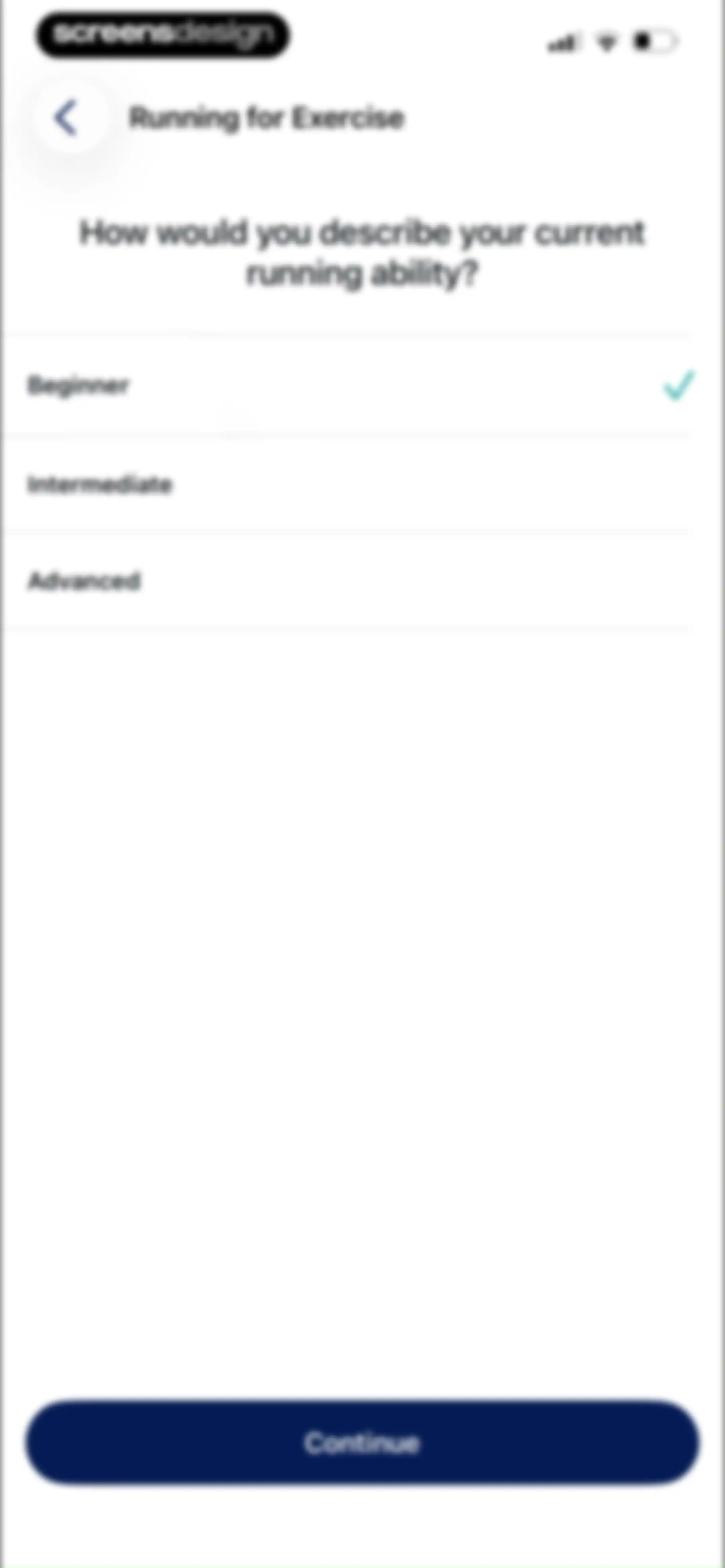 ASICS Runkeeper—Run Tracker screen 182