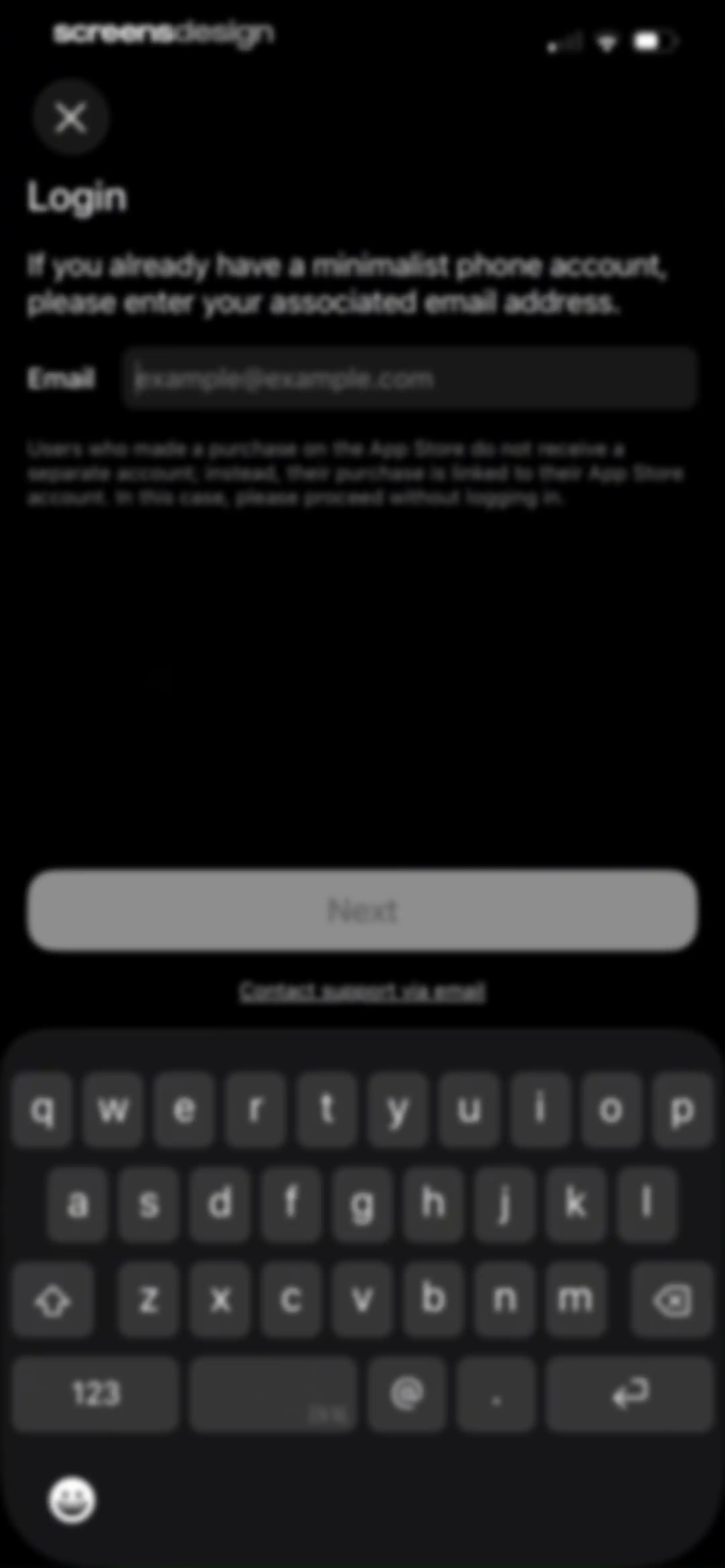 minimalist phone ® Block Apps screen 47