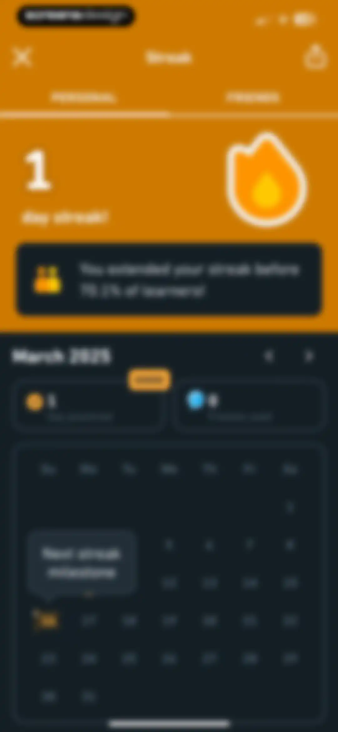 Duolingo: Language Lessons screen 100