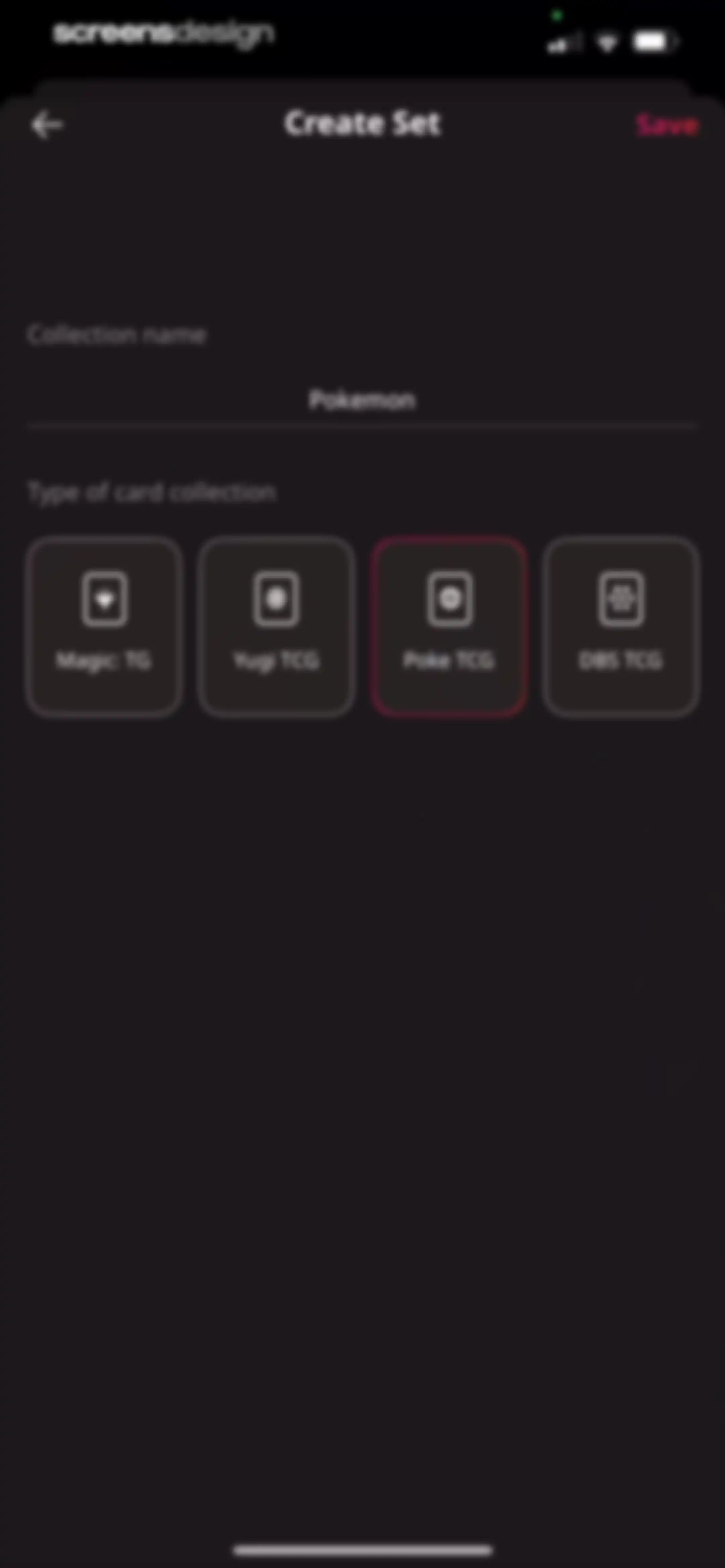 TCG Card Identifier Value screen 25