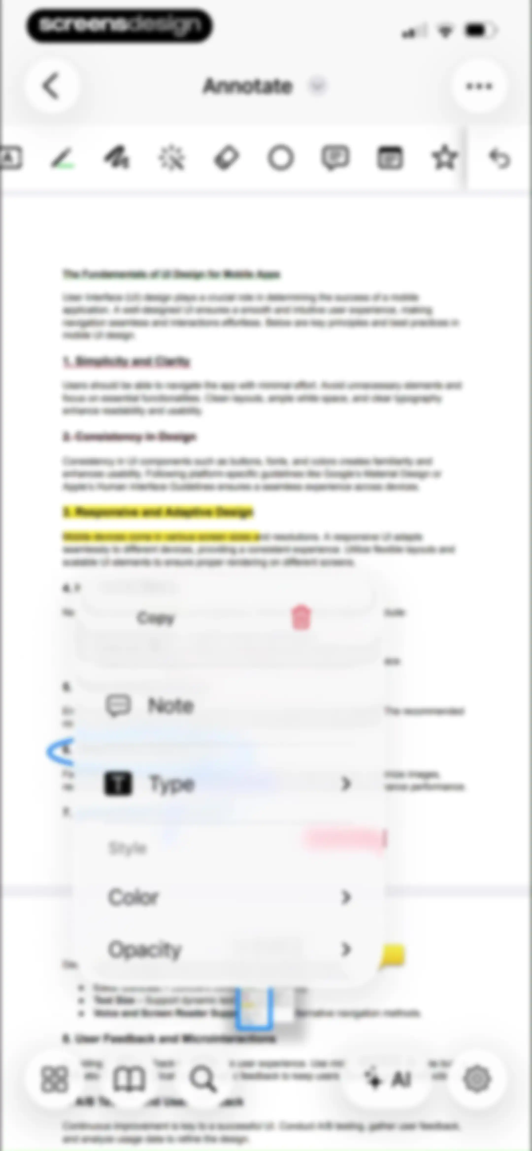 PDF Editor ® screen 40