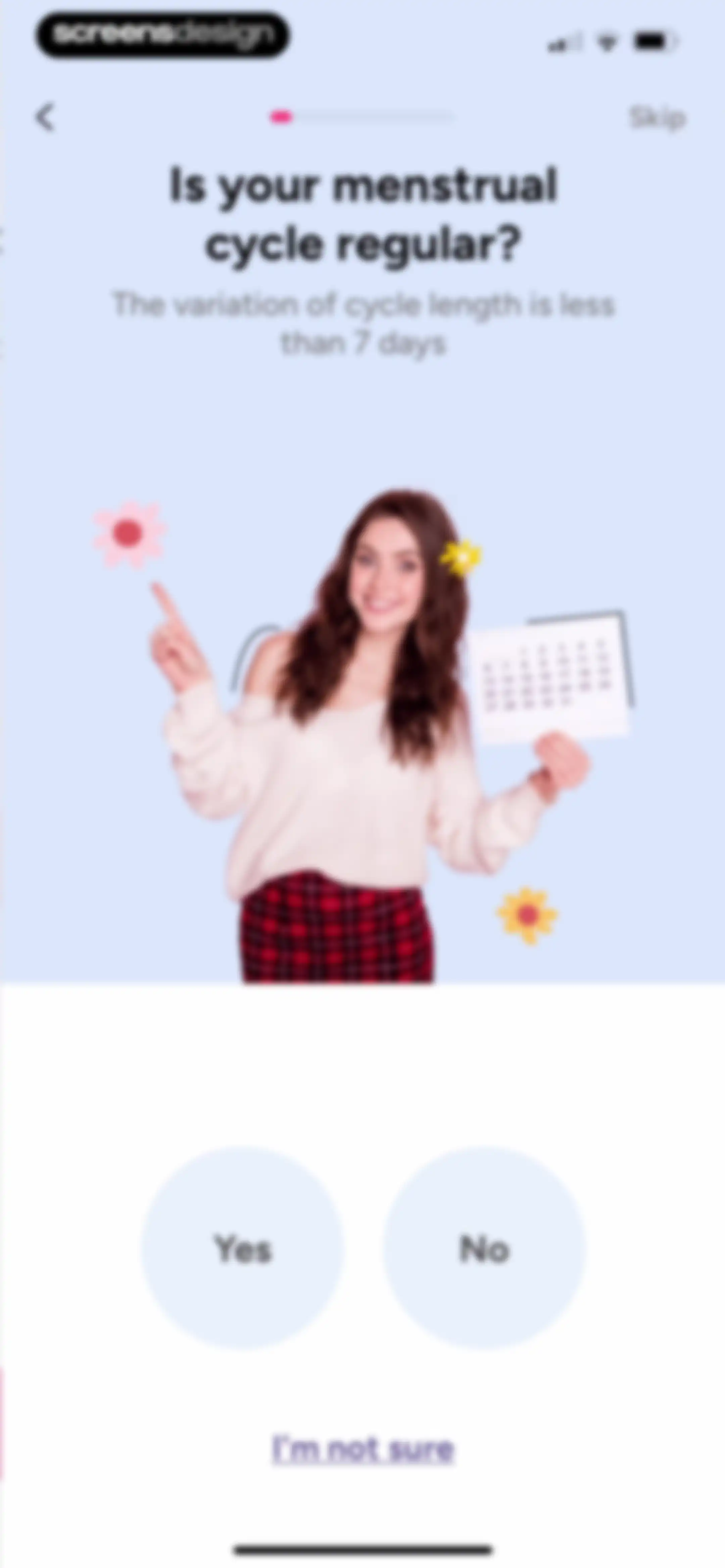Period Tracker Period Calendar screen 5