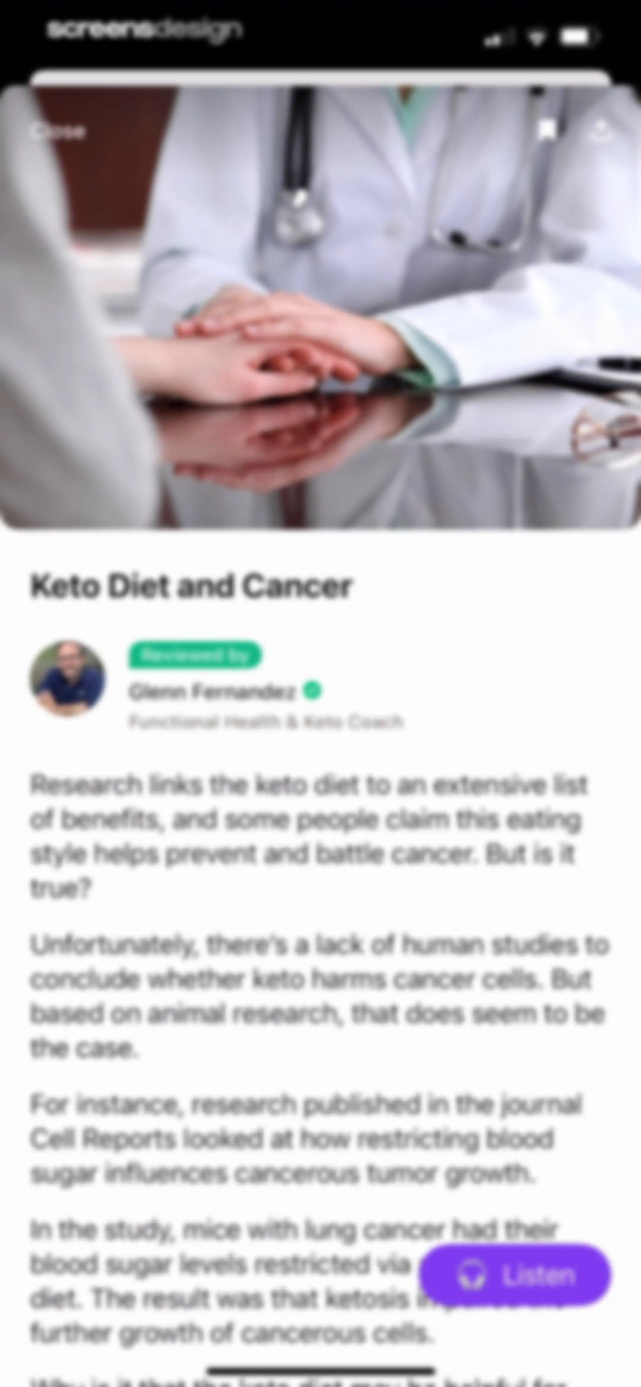 Keto Diet App － Carb Tracker screen 133