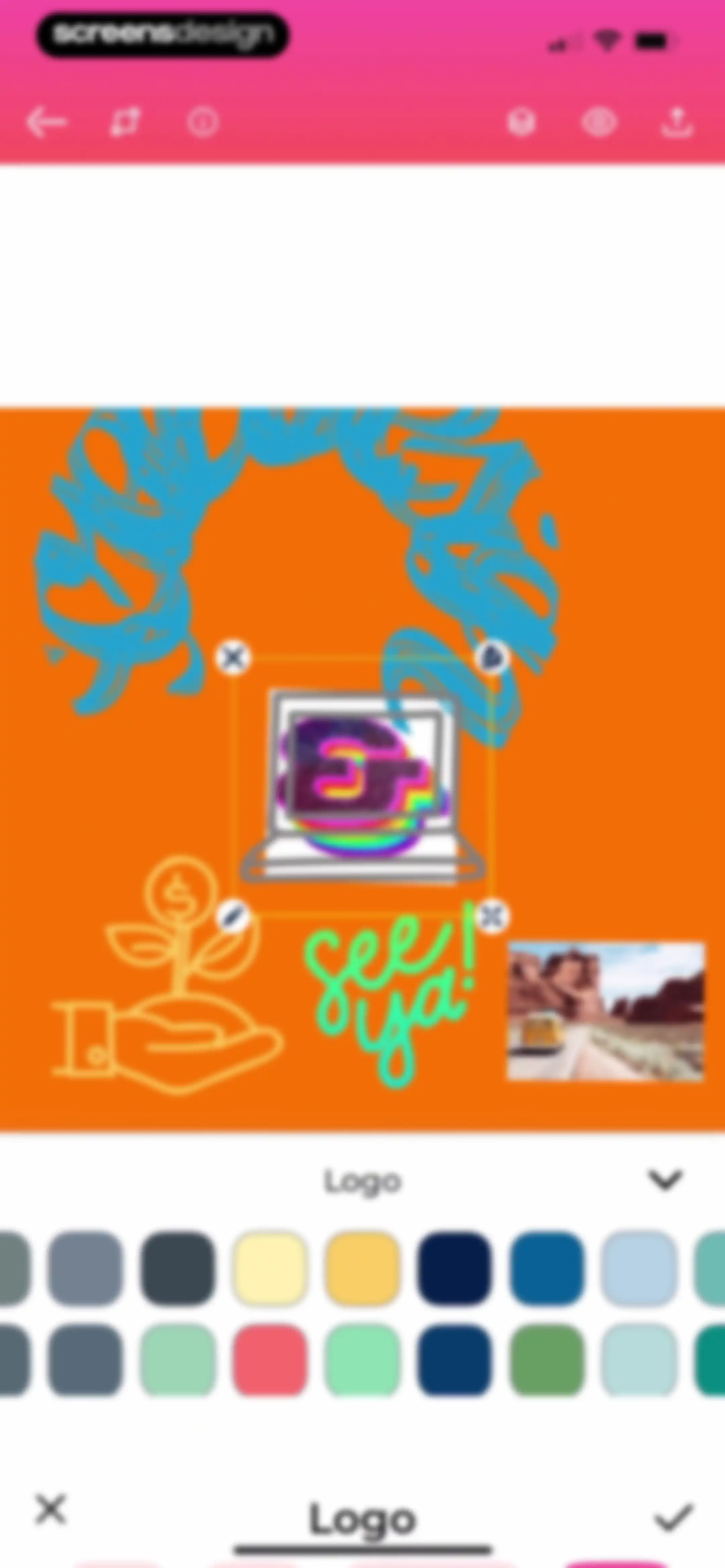 Graphic Design & Logo Creator. screen 82