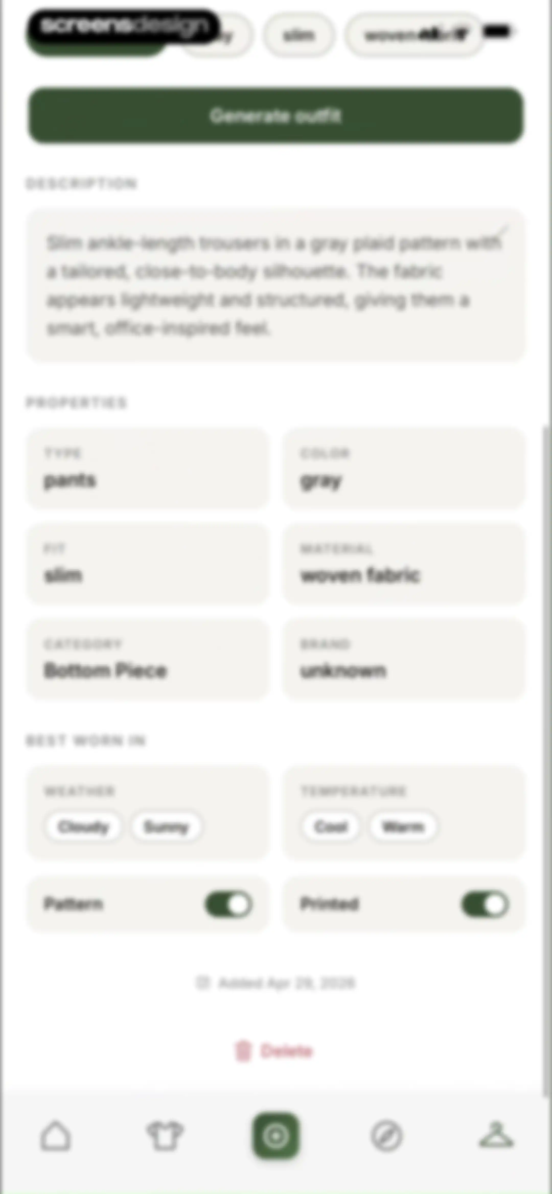 Essembl: Outfit Planner screen 116