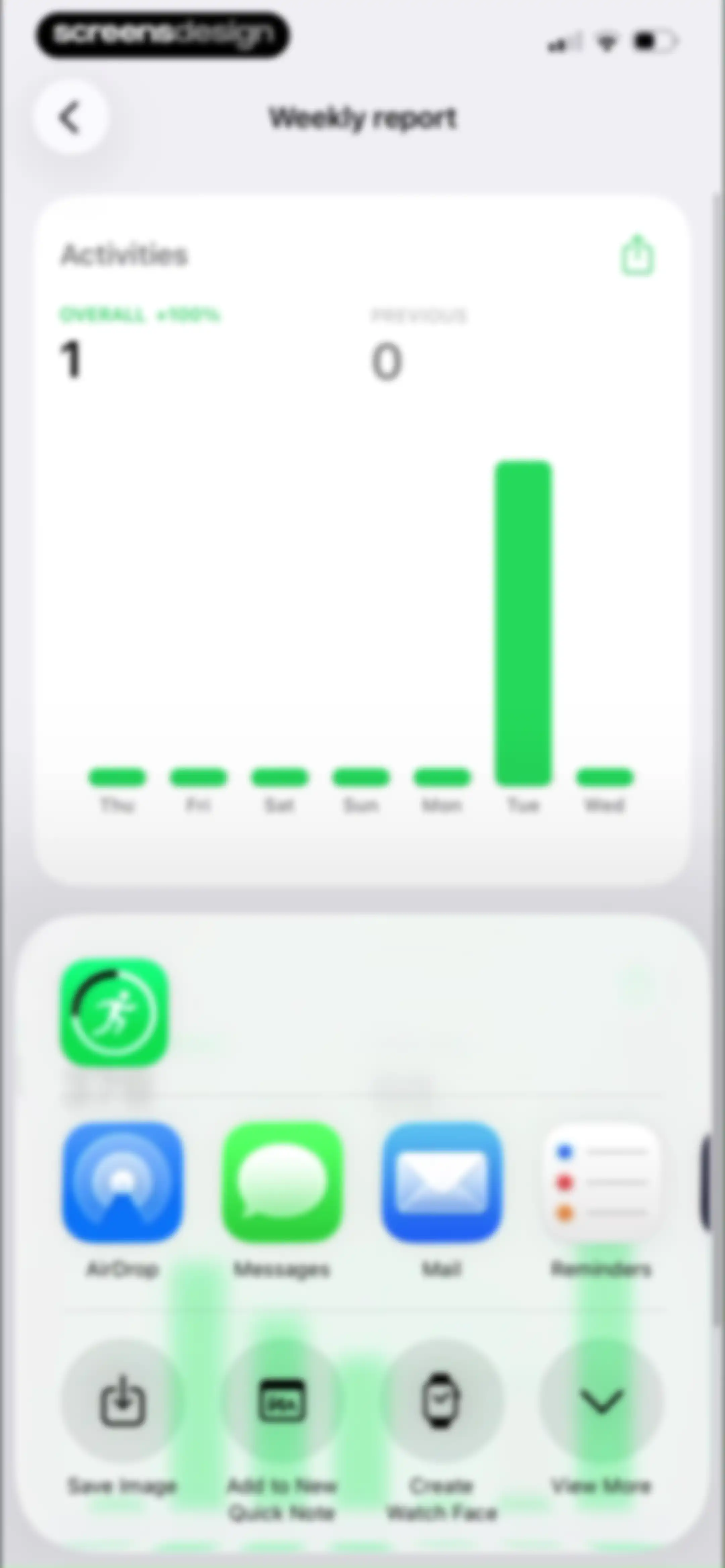 Running Walking Tracker Goals screen 55