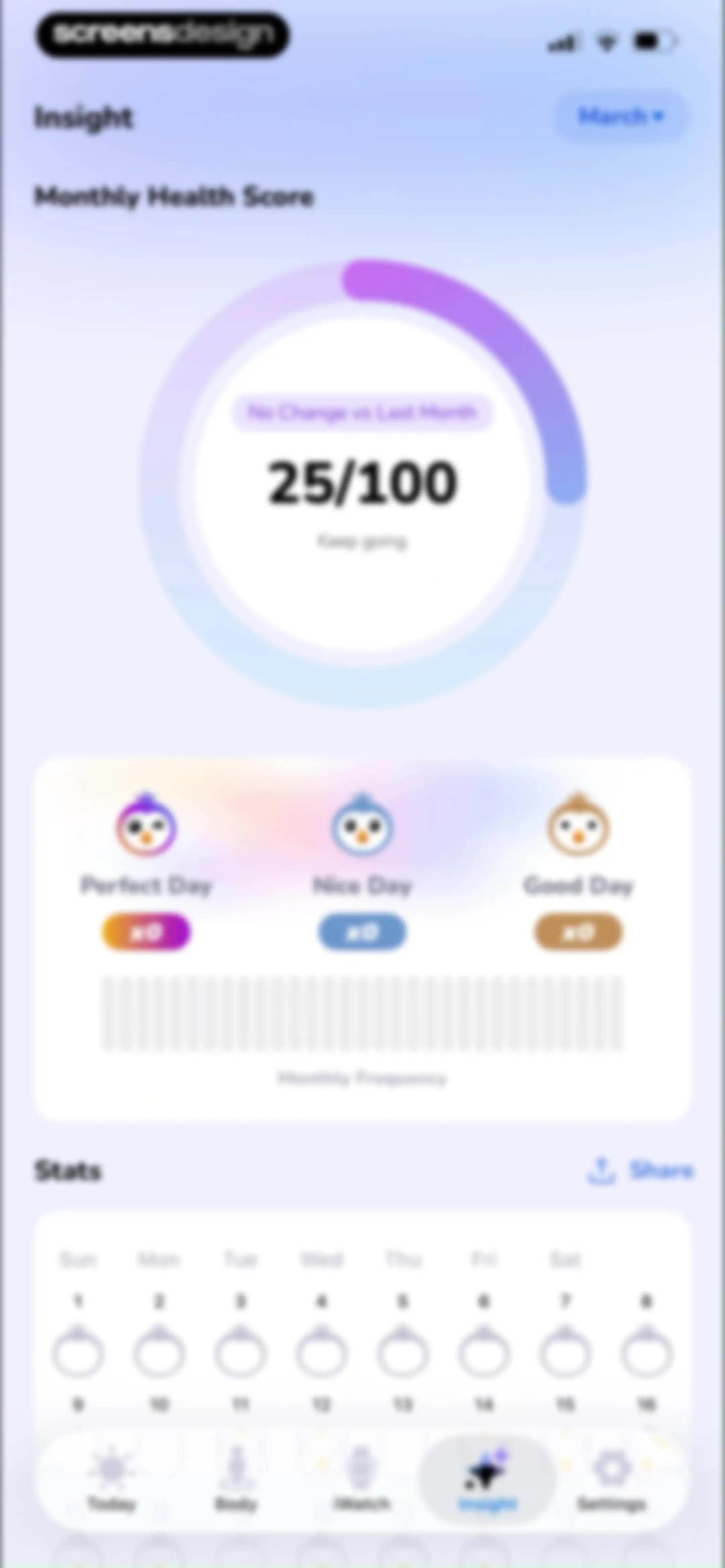 BodyWave: Health Tracker screen 169