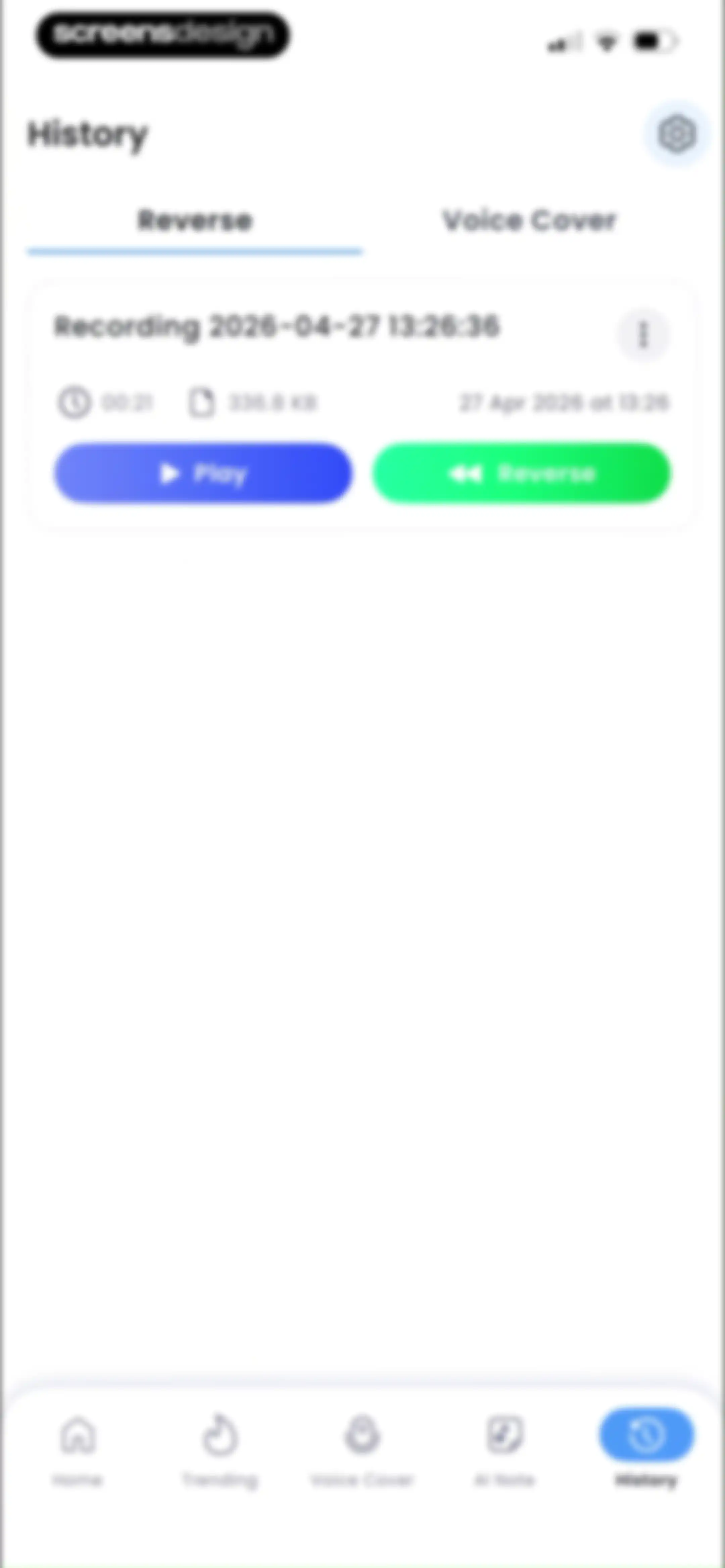 Reverse Audio: Sing Challenge screen 50