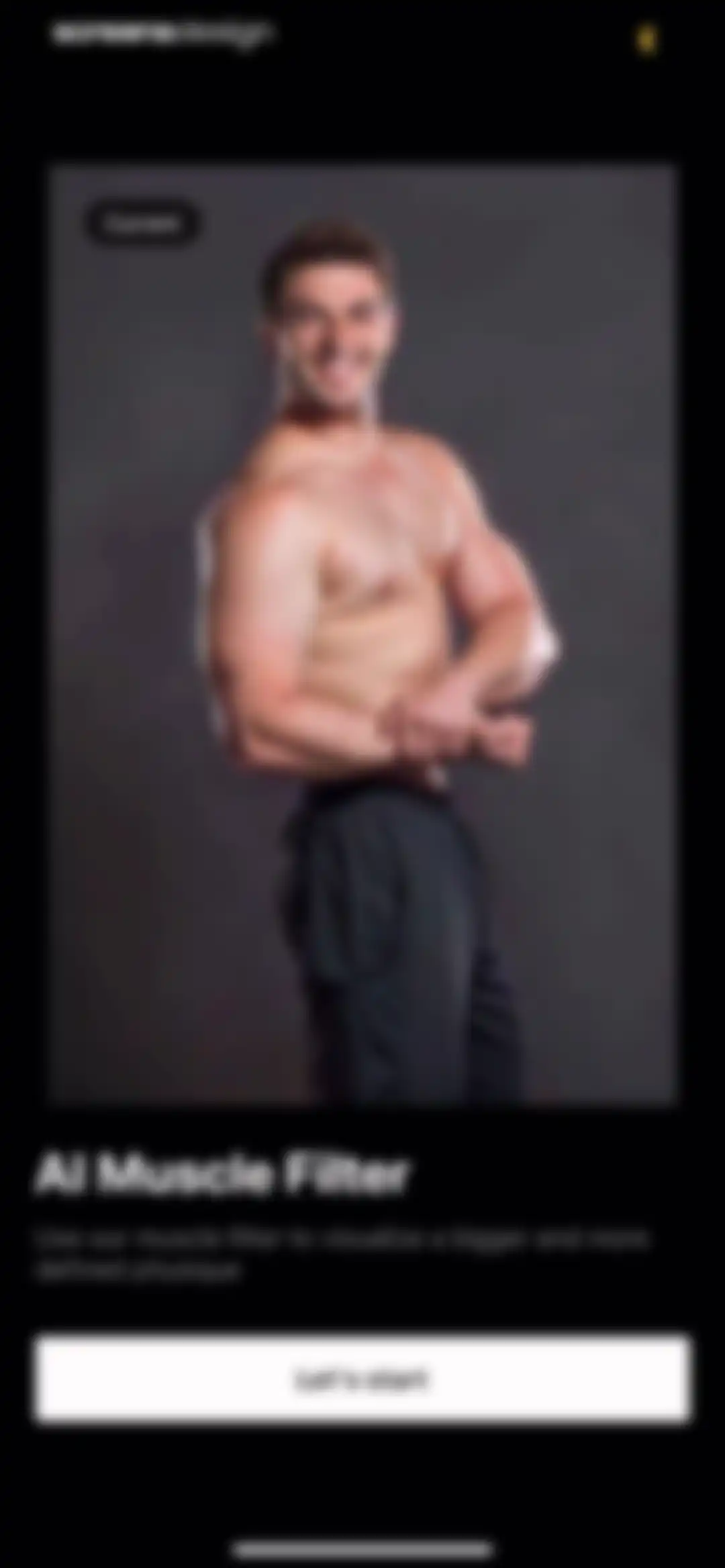 GigaBody: AI Muscle filter screen 2