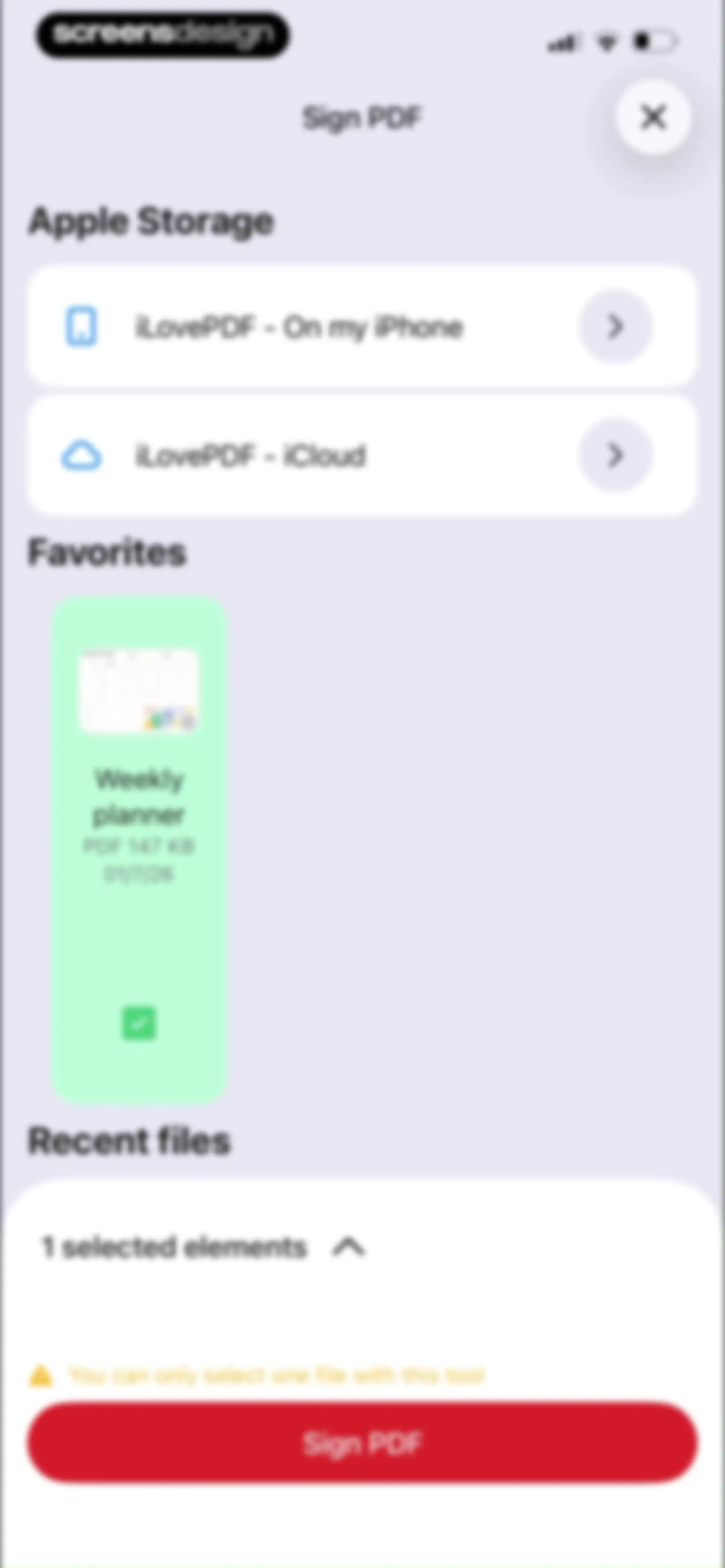iLovePDF - PDF Editor & Scan screen 114