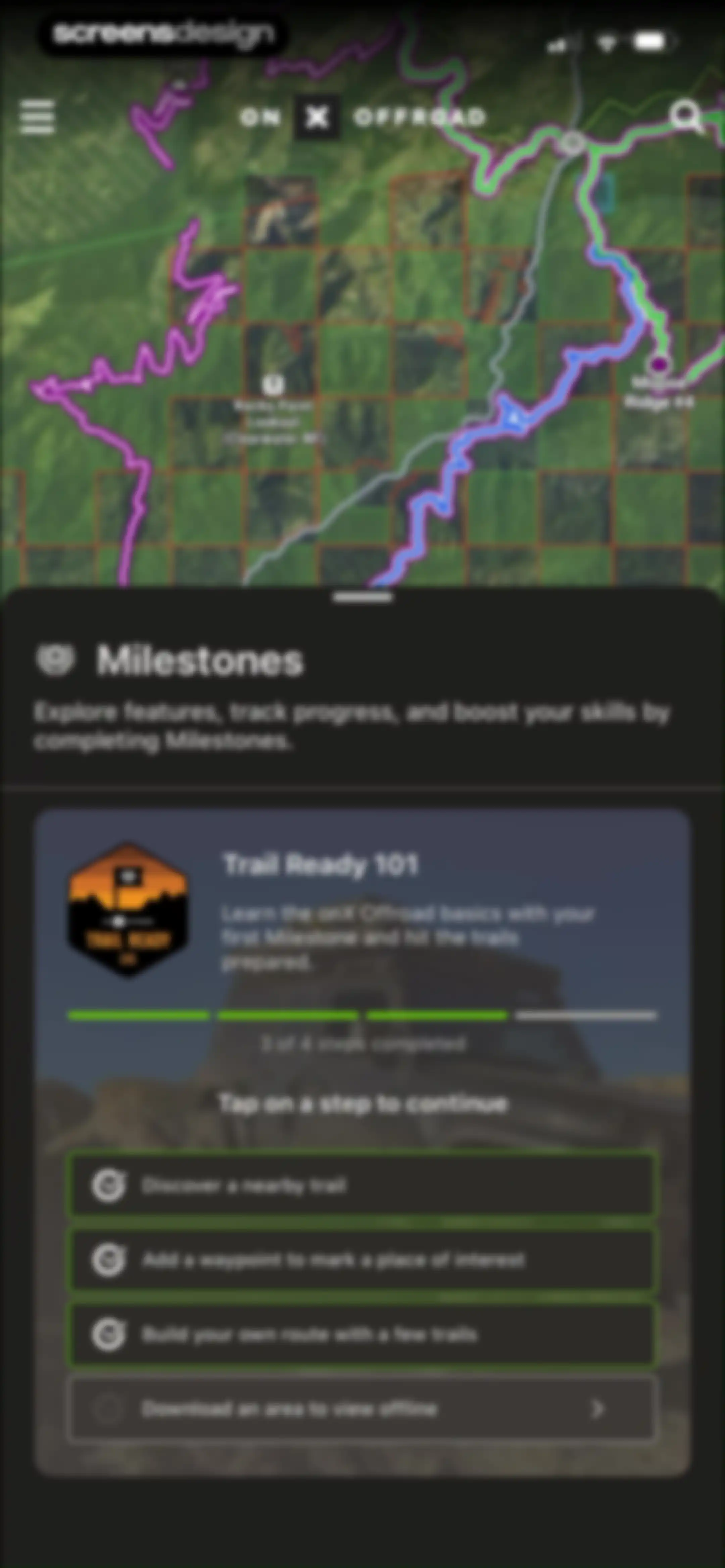 onX Offroad: Trail Maps & GPS screen 87