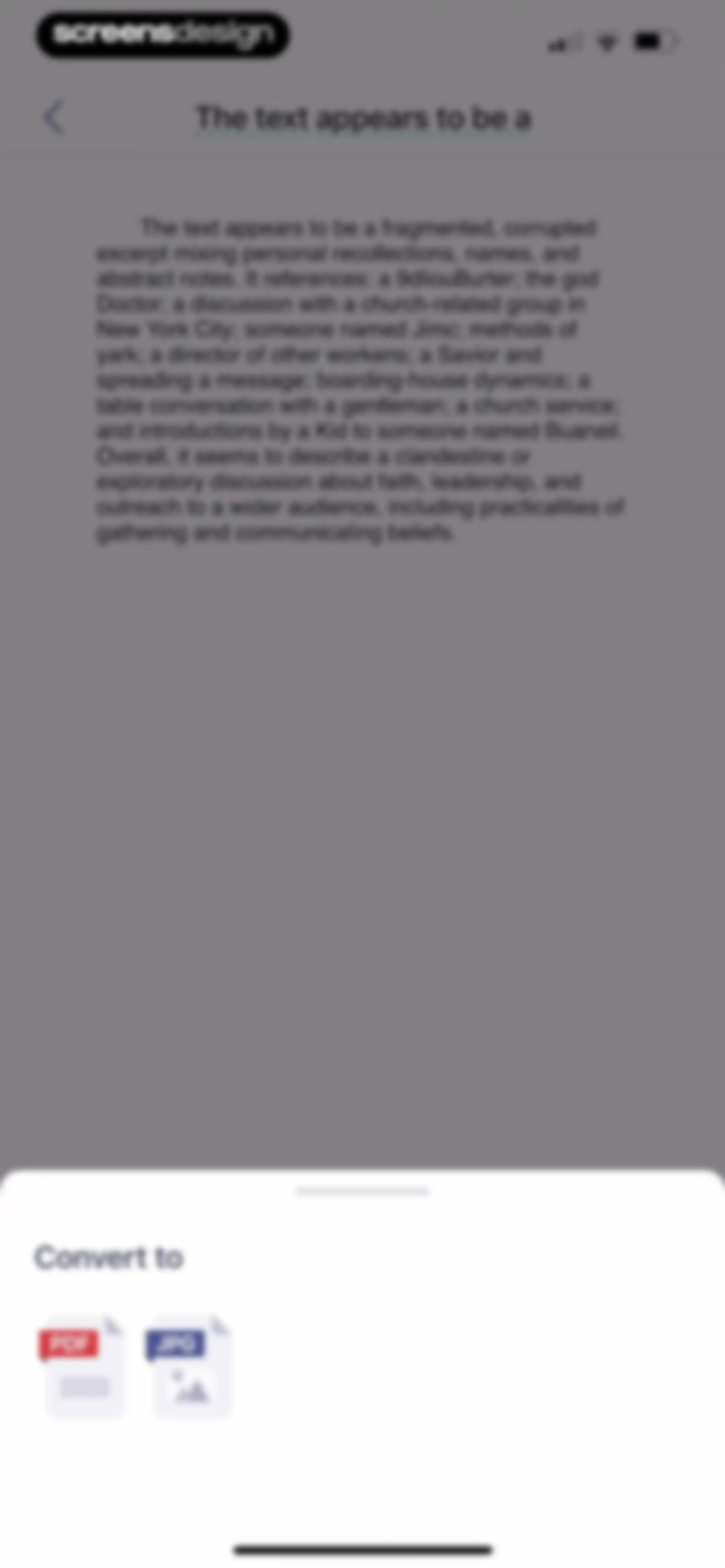 iScanner: PDF Document Scanner screen 108