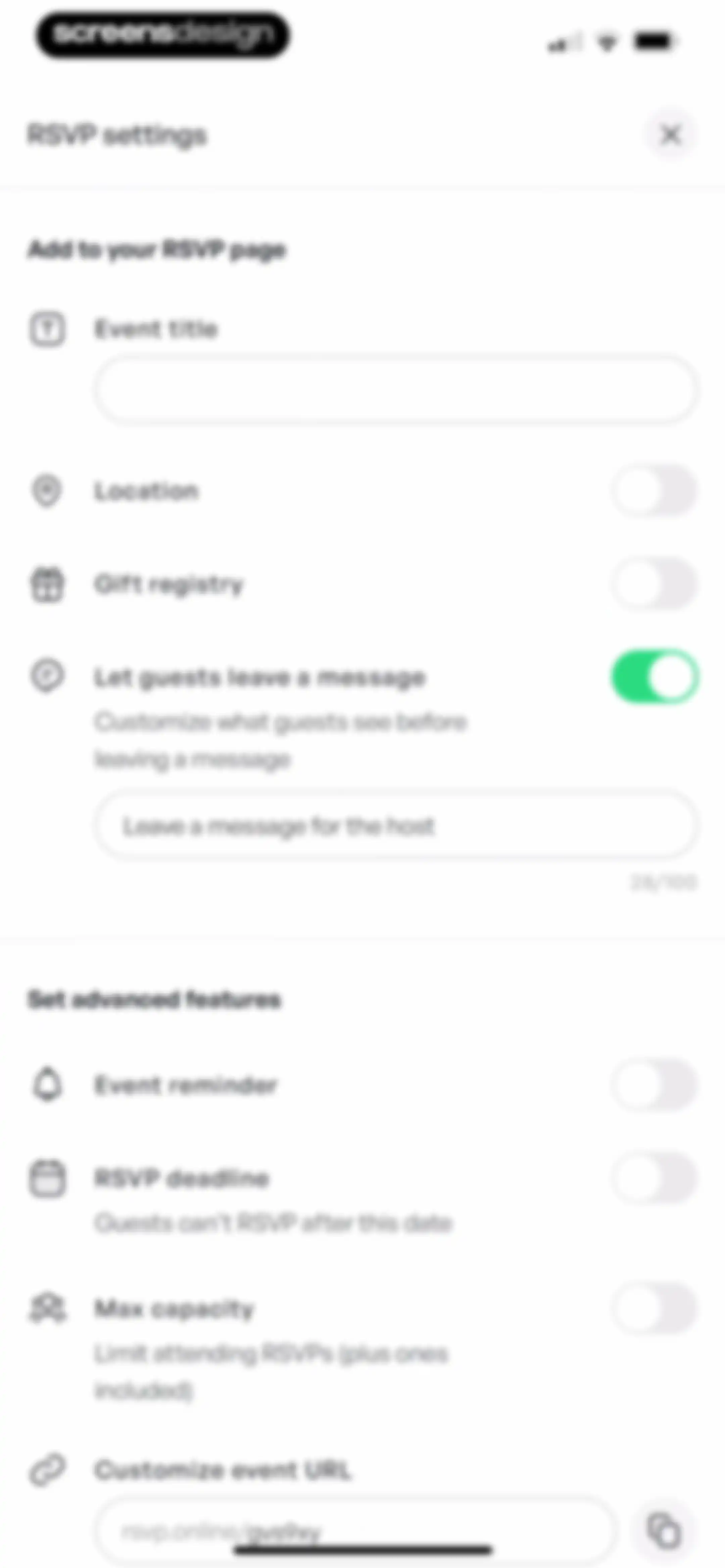 Invitation Maker: Cards & RSVP screen 29