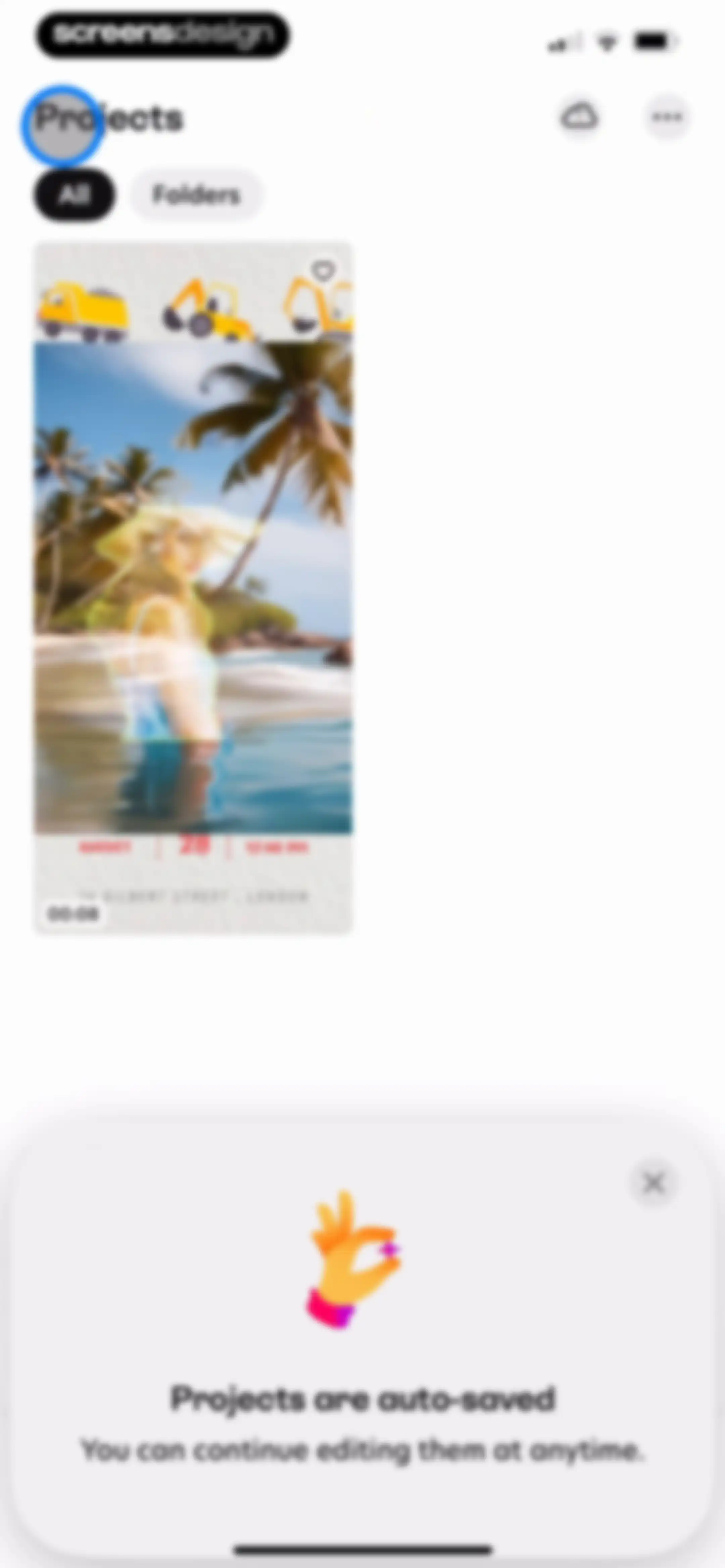 Bazaart AI Photo Editor Design screen 140