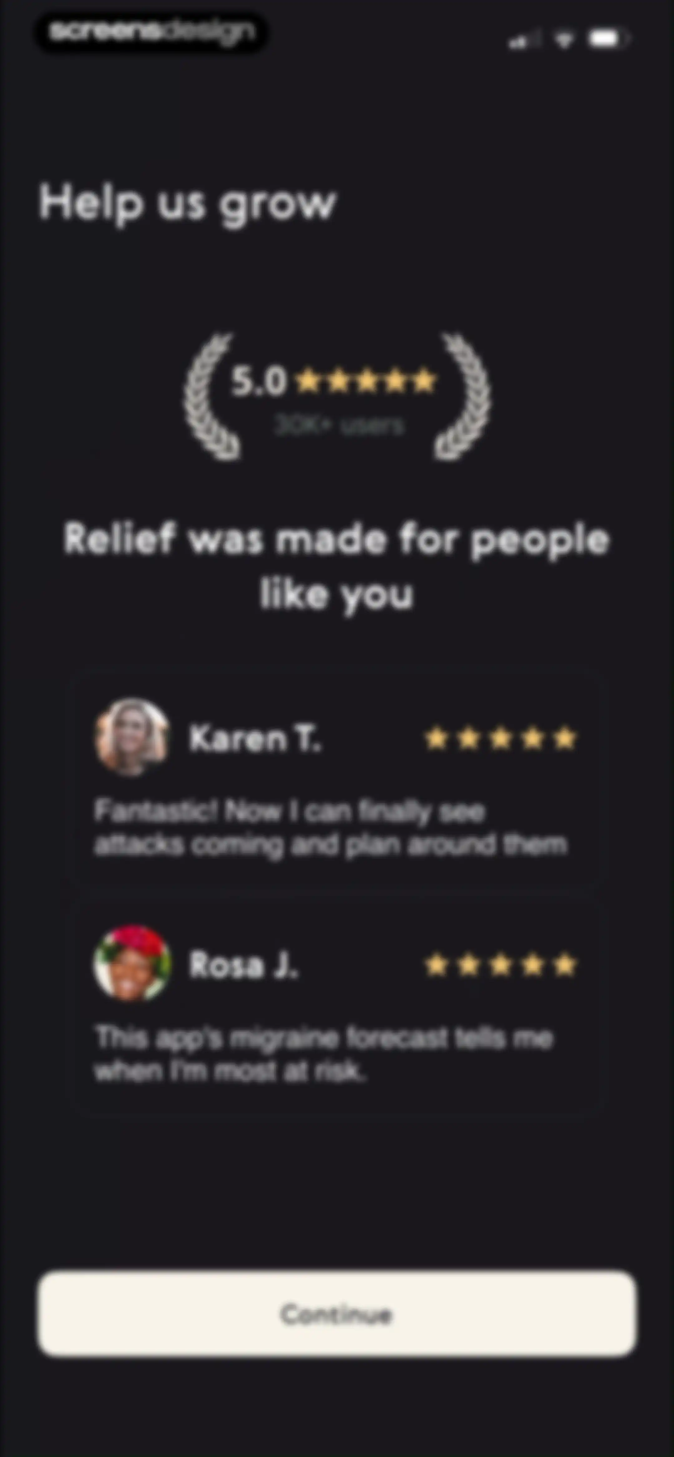 Relief - Migraine Tracker screen 28