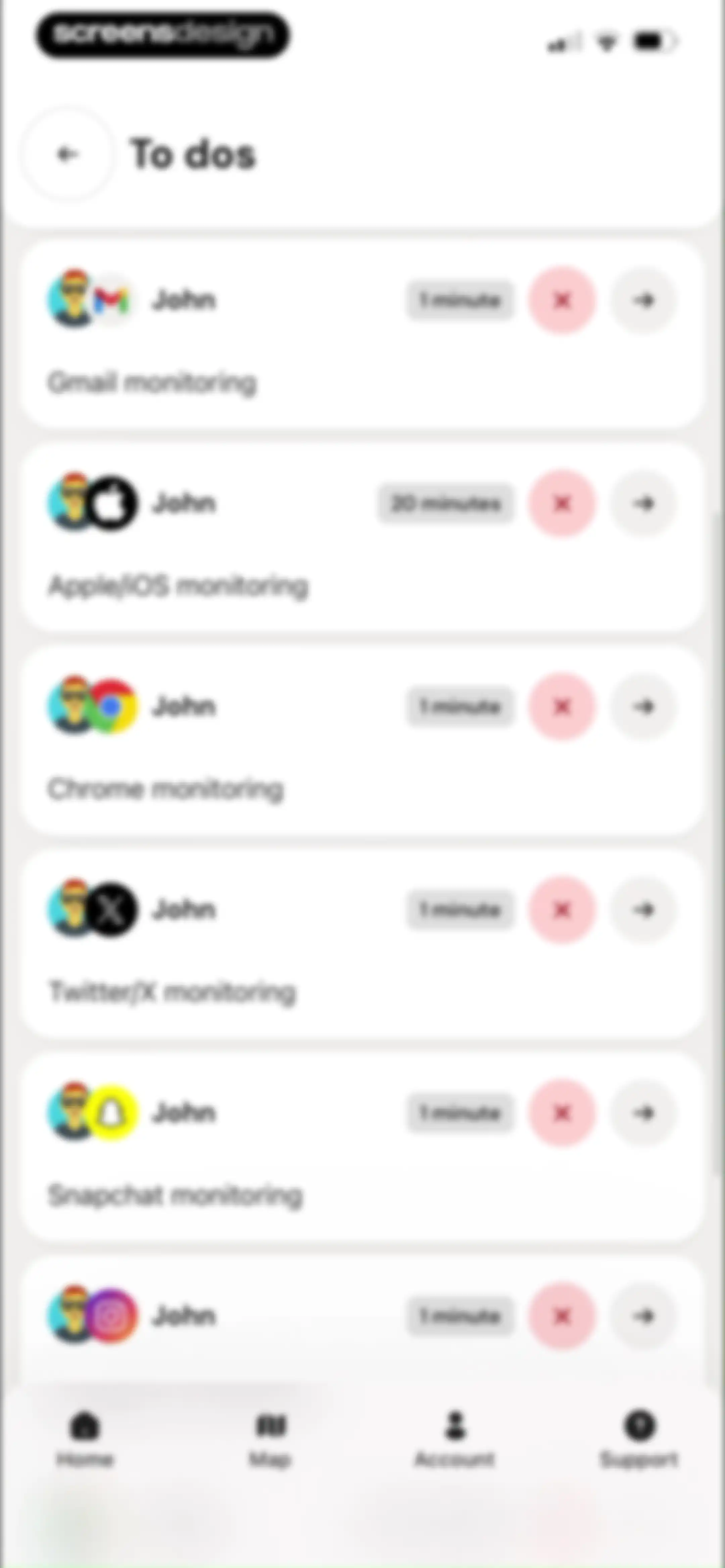Bark - Parental Controls screen 107