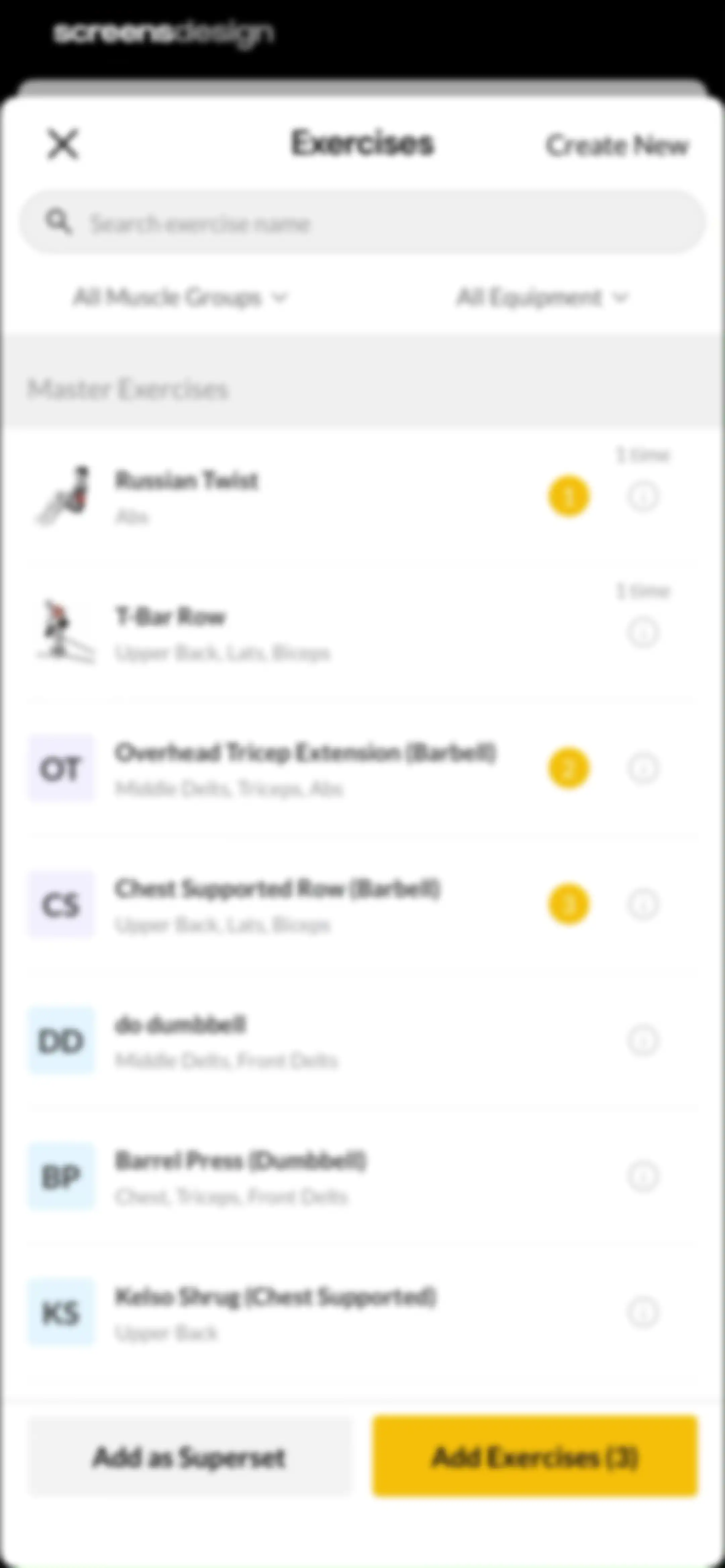 Boostcamp: Workout Programs screen 119