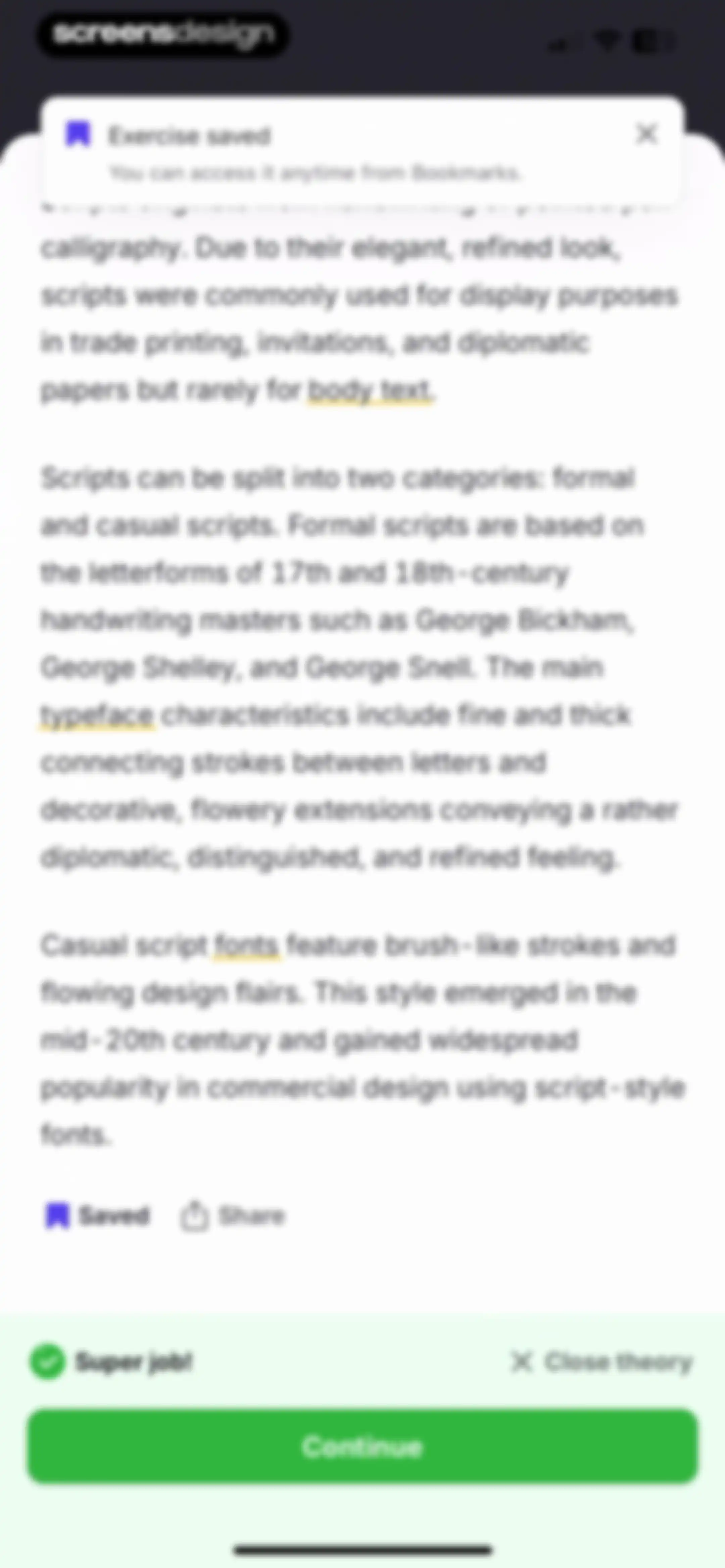 Uxcel: Learn UX & UI Design screen 33