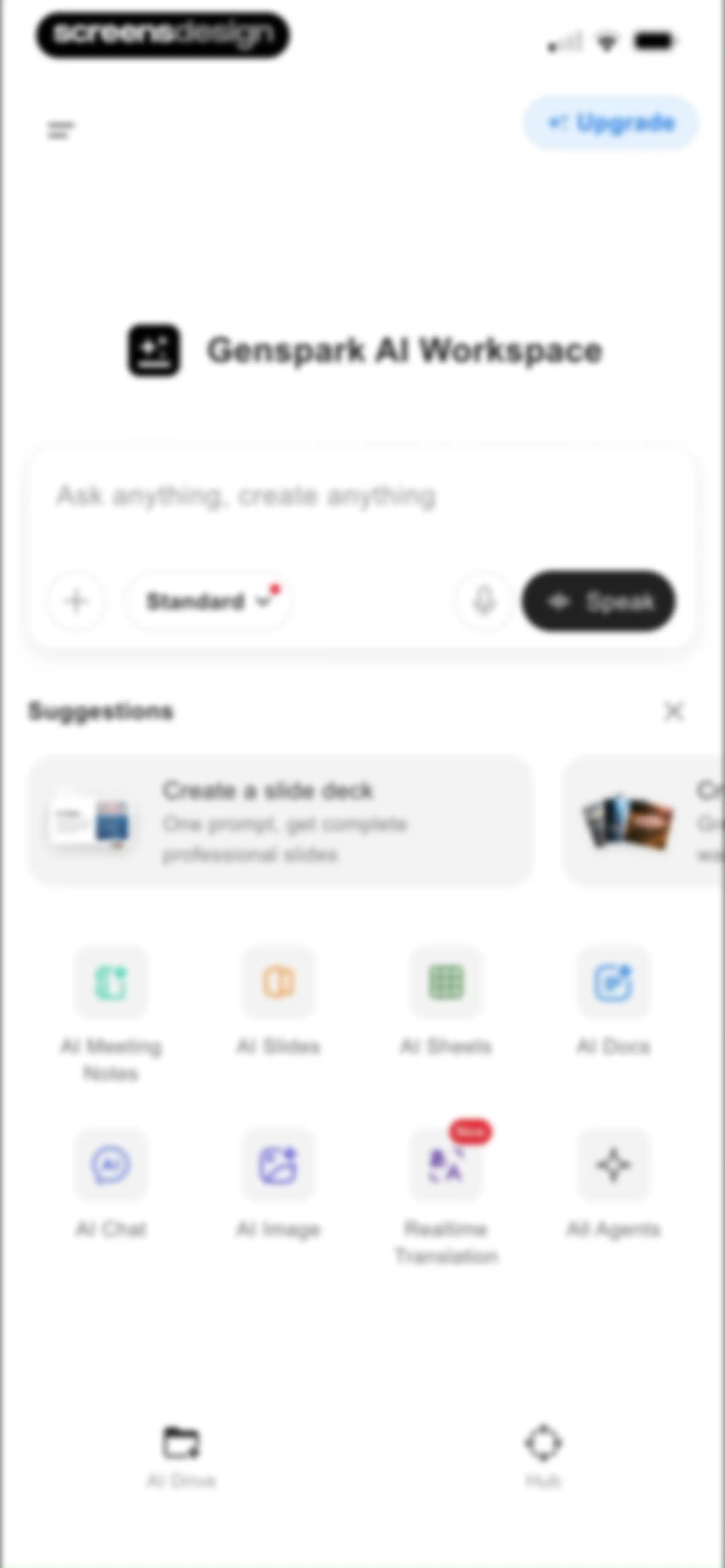 Genspark AI Workspace screen 12